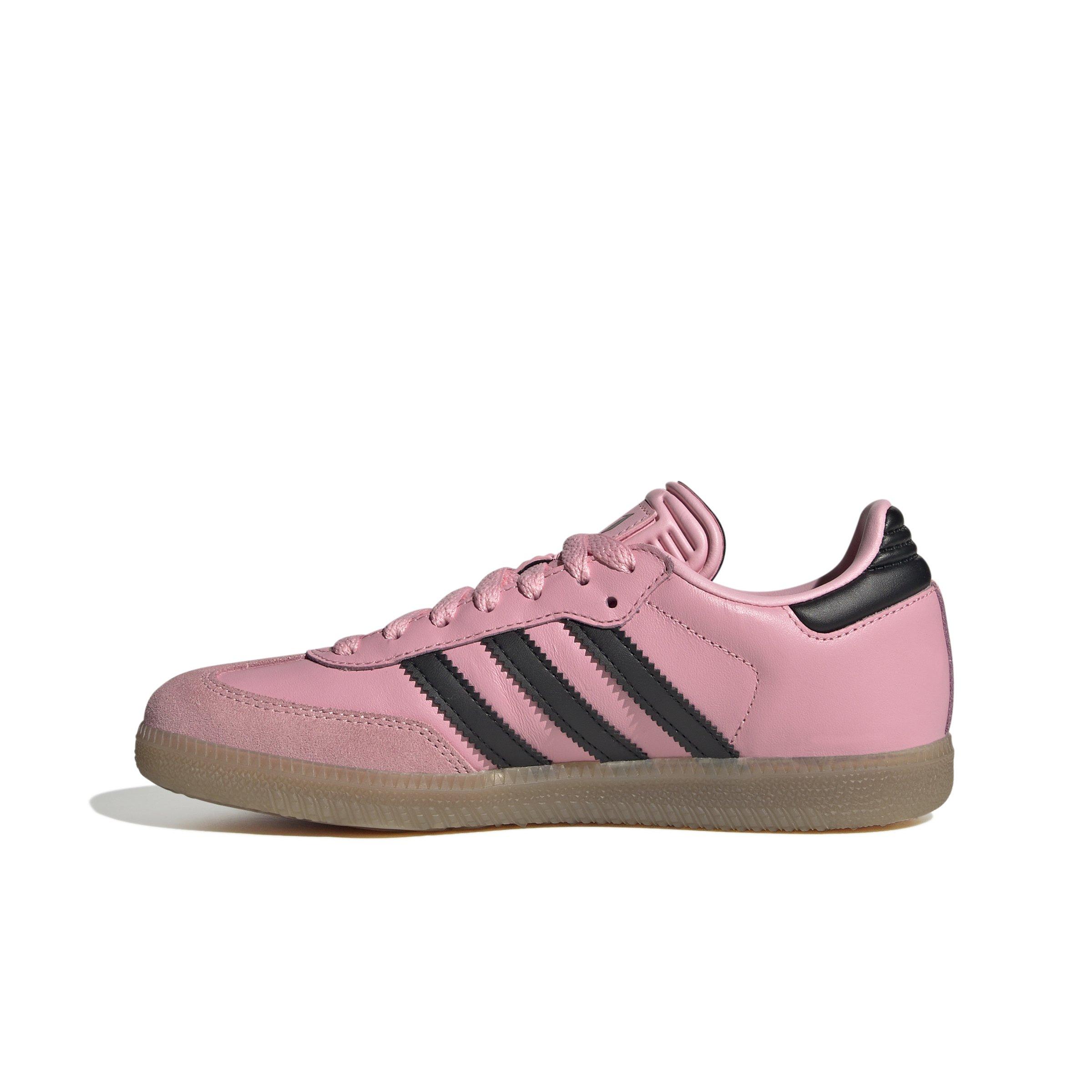 adidas Samba Messi  Grade School Kids' "Light Pink/Core Black/Gum4" Shoe