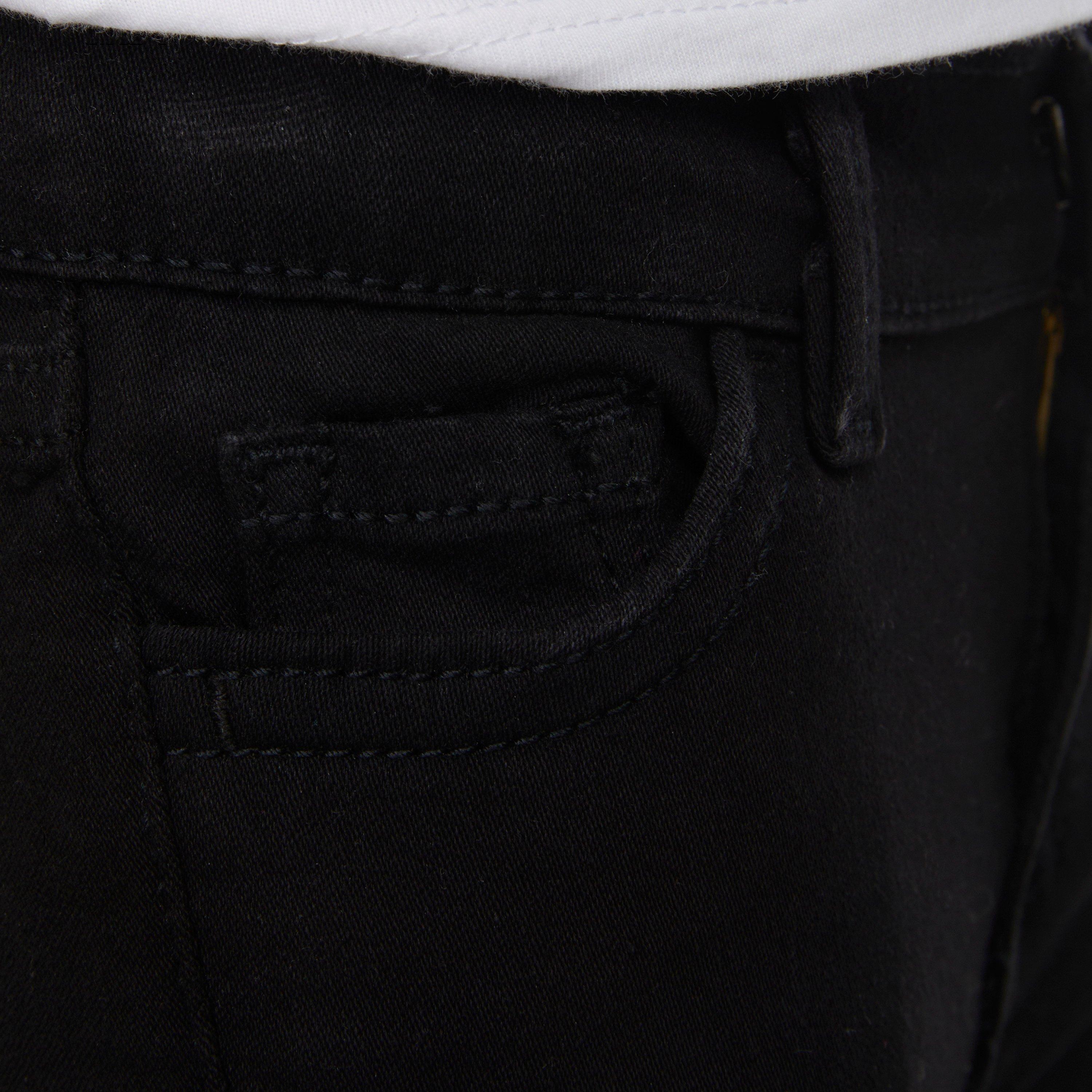 Levi's Toddler Girls' 710 Super Skinny Fit Slim Wash Denim Jeans - Black - BLACK Thumbnail View 4