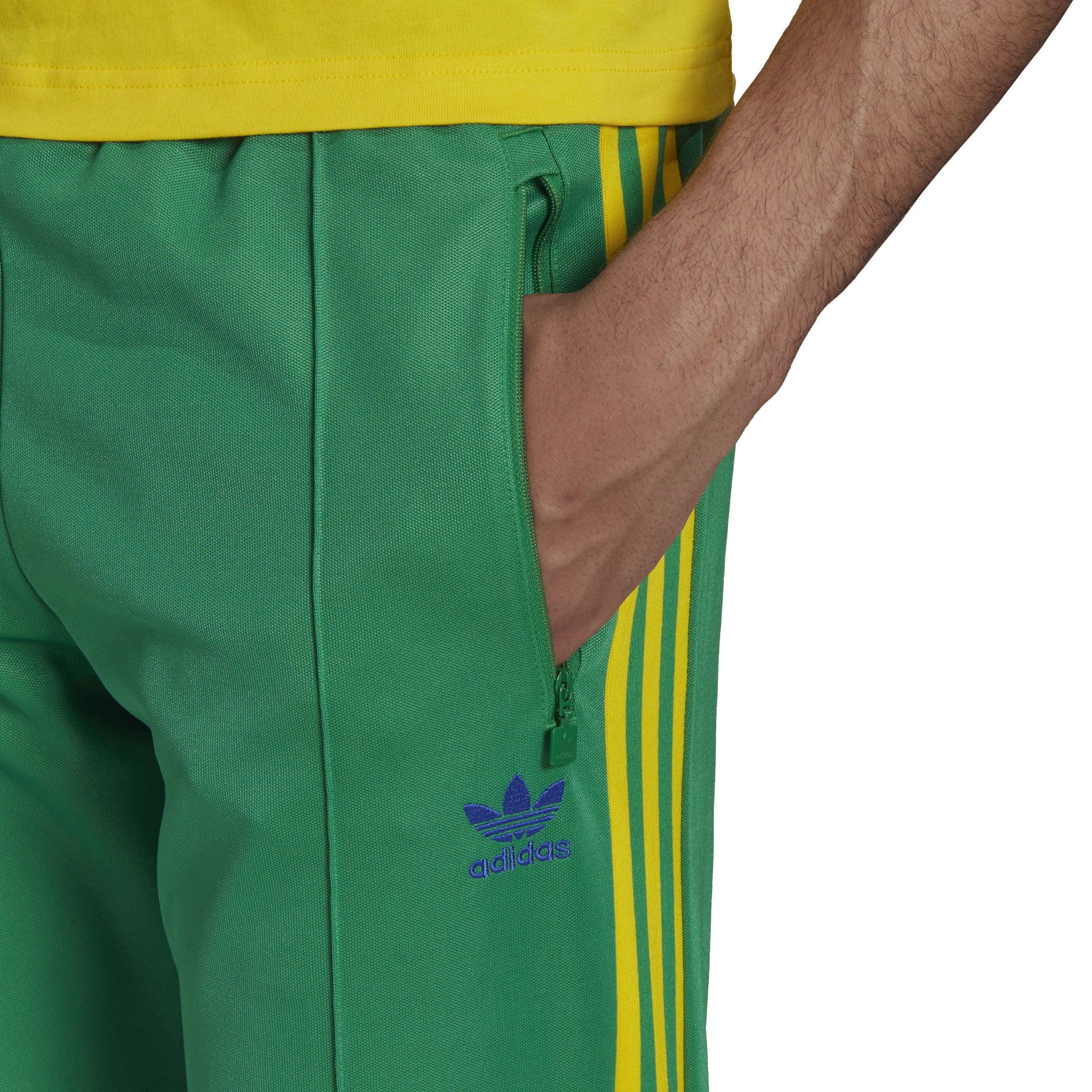 Adidas originals beckenbauer hot sale joggers in green