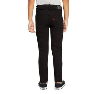 Levi's Little Girls' 710 Super Skinny Fit Slim Black Wash Denim Jeans