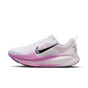Nike Vomero 18 "White/Bleached Lilac/Light Magenta/Black" Women's Wide Running Shoe - WHITE/LILAC/LT MAGENTA/BLACK