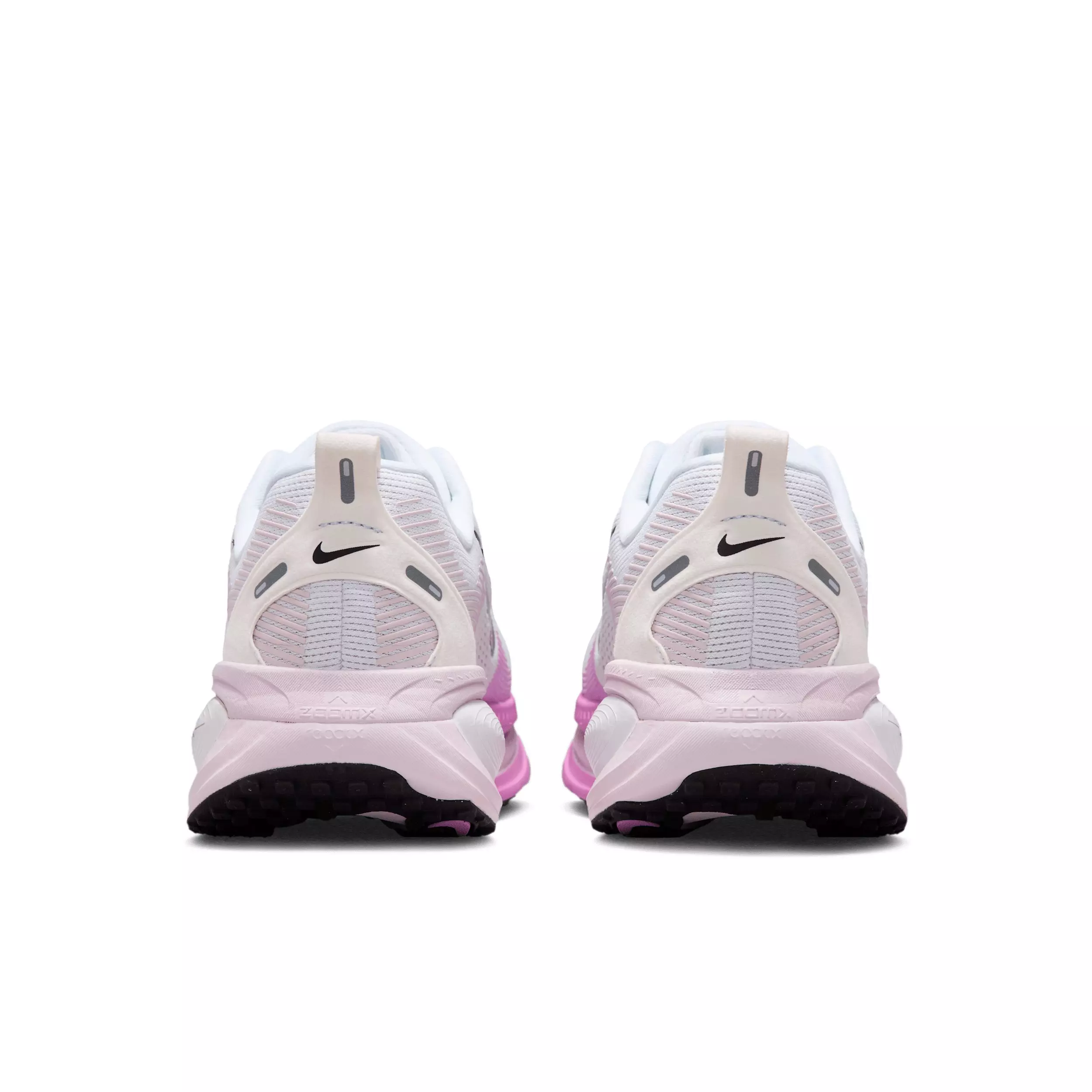 Nike Vomero 18 "White/Bleached Lilac/Light Magenta/Black" Women's Wide Running Shoe - WHITE/LILAC/LT MAGENTA/BLACK