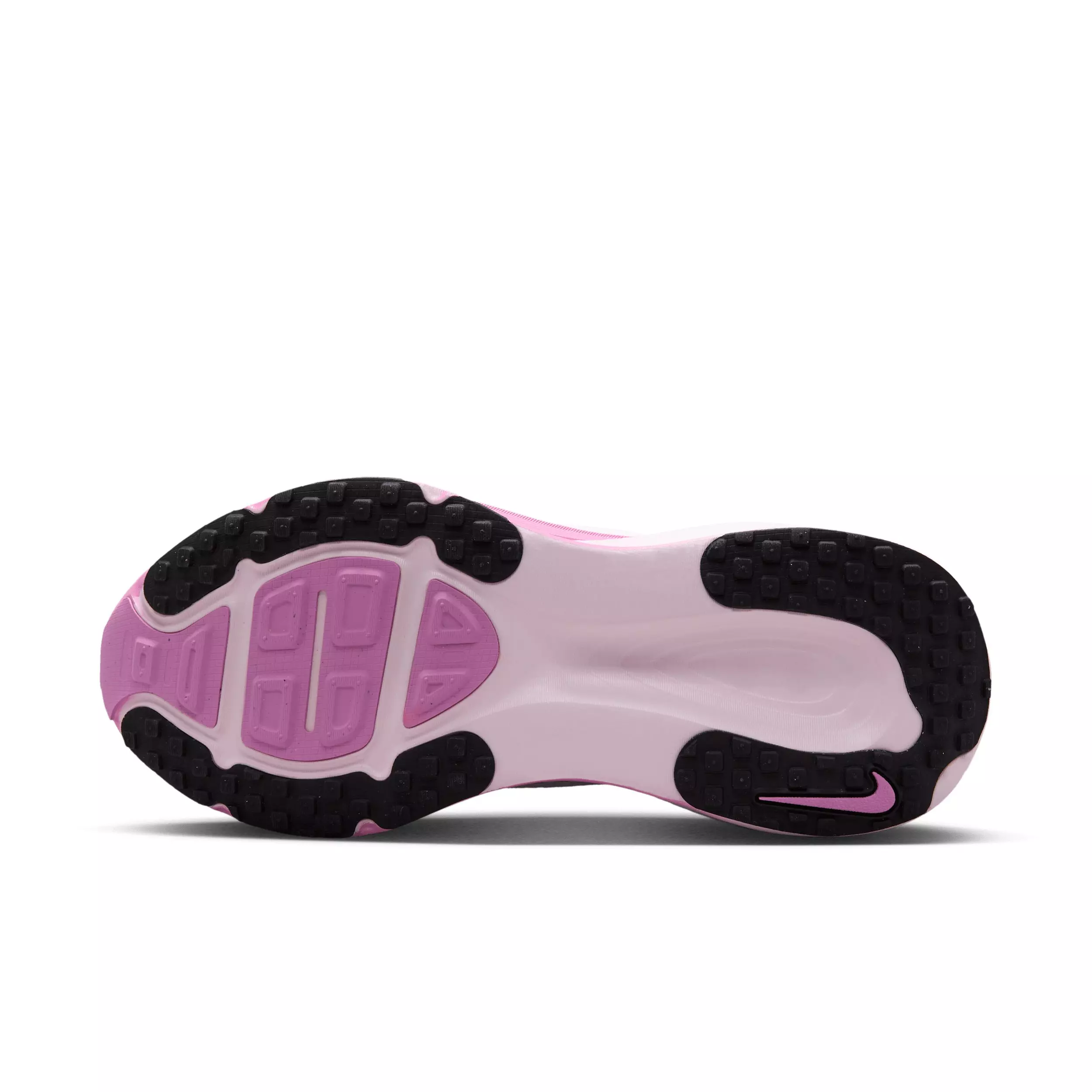 Nike Vomero 18 "White/Bleached Lilac/Light Magenta/Black" Women's Wide Running Shoe - WHITE/LILAC/LT MAGENTA/BLACK