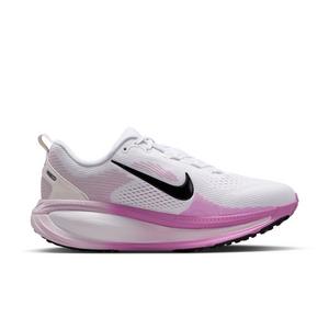 Nike Vomero 18 "White/Bleached Lilac/Light Magenta/Black" Women's Wide Running Shoe - WHITE/LILAC/LT MAGENTA/BLACK