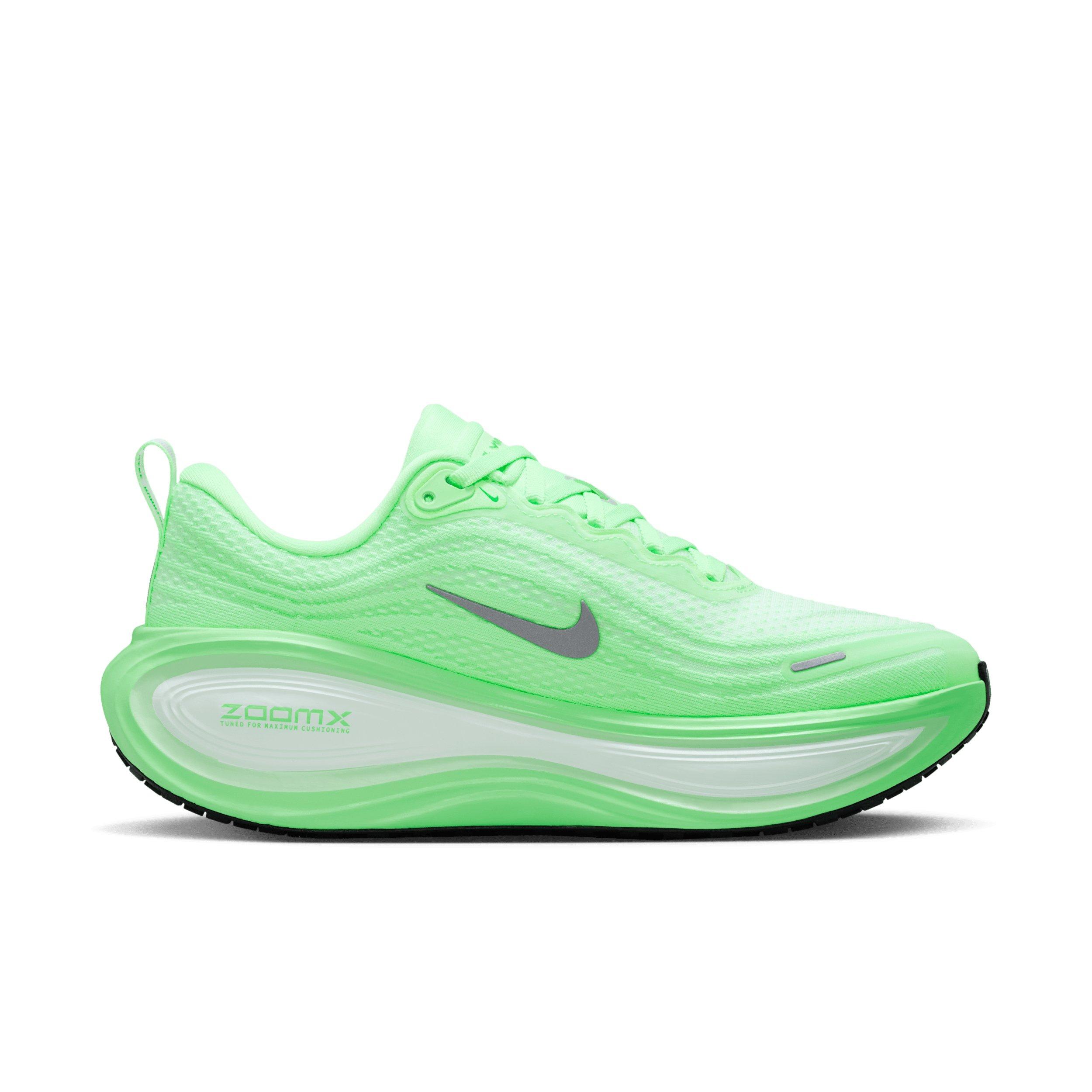 Nike Vomero Plus "White/Illusion Green/Cucumber Calm/Metallic Silver" Women's Running Shoe - WHITE/GREEN/CUCUMBER/SILVER Thumbnail View 1