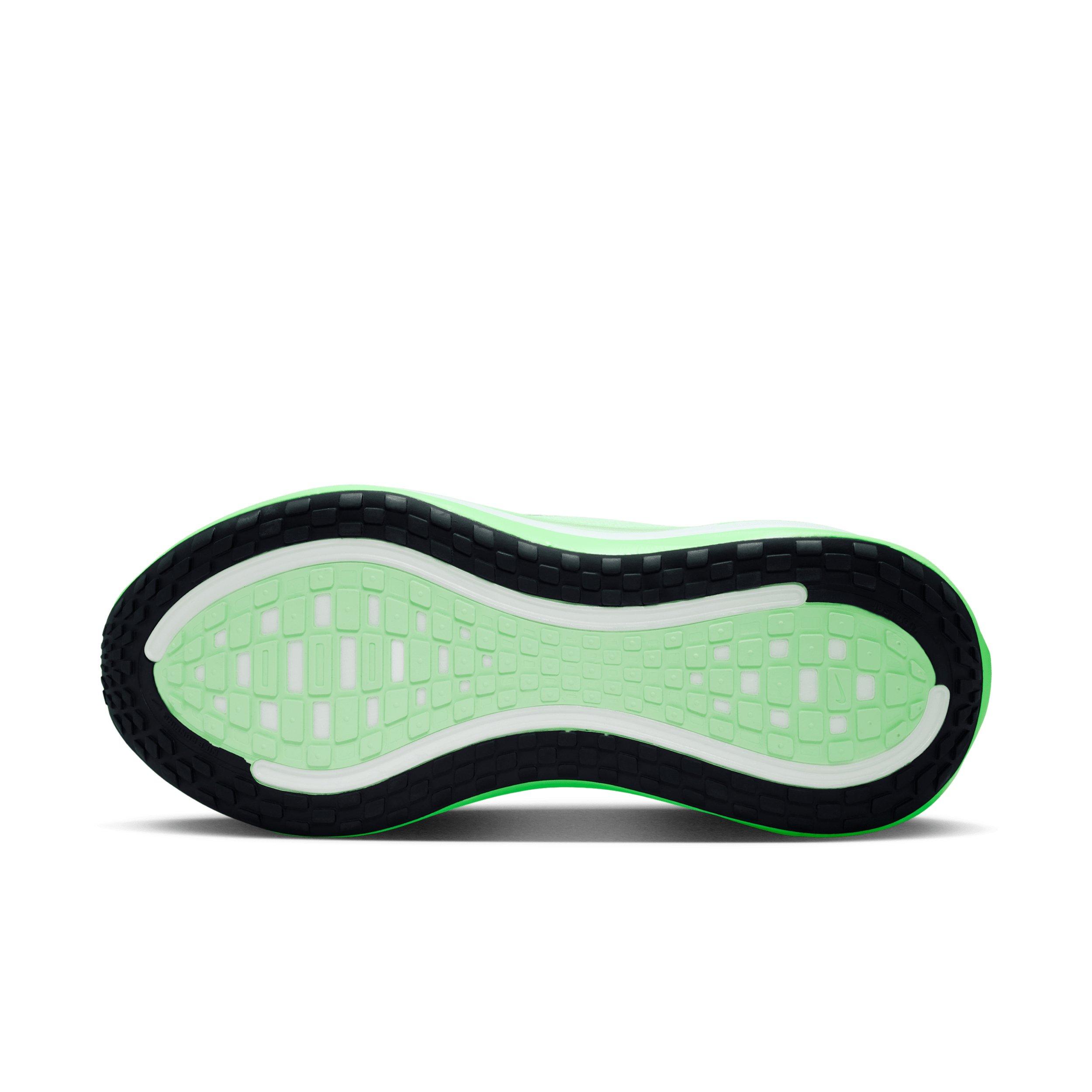 Nike Vomero Plus "White/Illusion Green/Cucumber Calm/Metallic Silver" Women's Running Shoe - WHITE/GREEN/CUCUMBER/SILVER Thumbnail View 6
