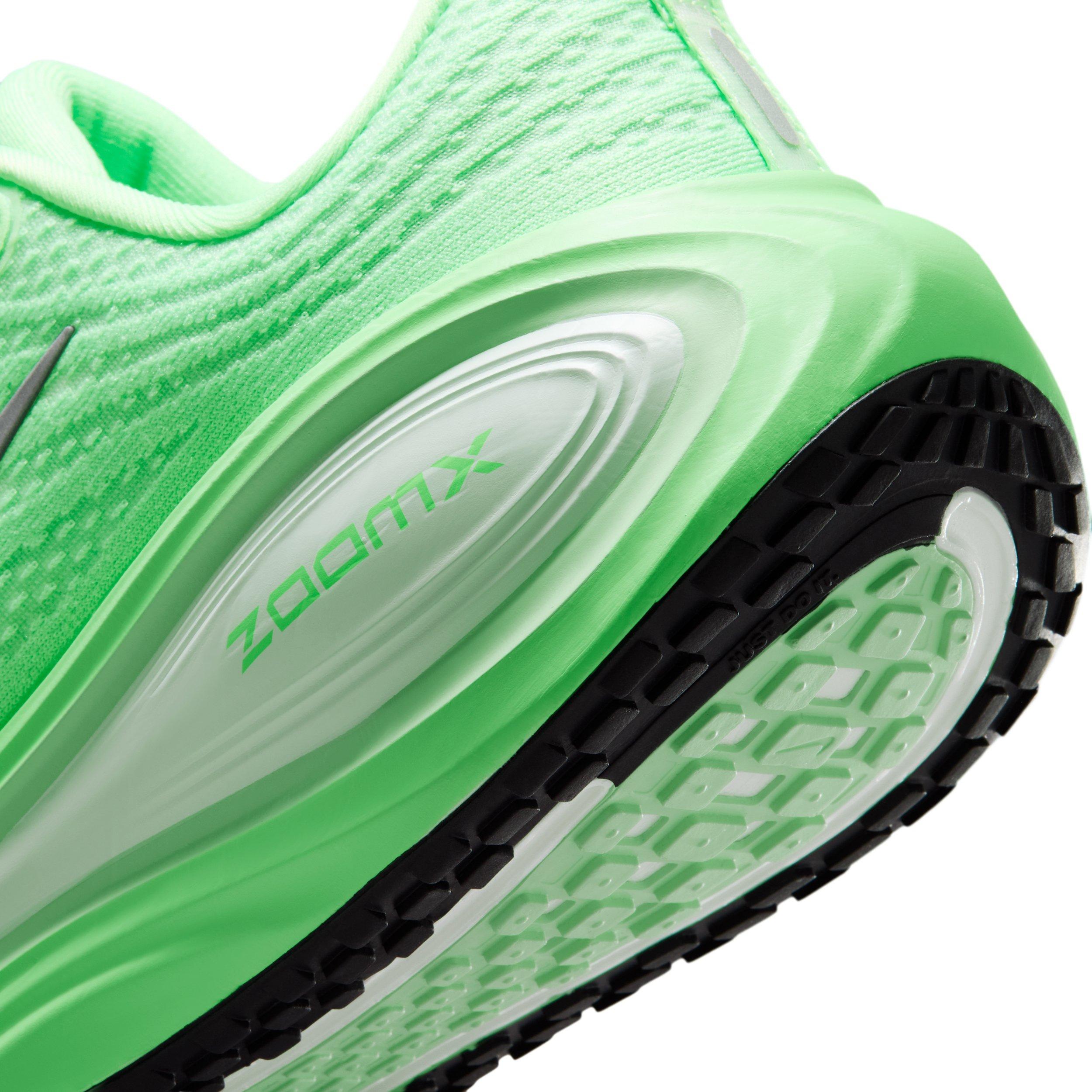 Nike Vomero Plus "White/Illusion Green/Cucumber Calm/Metallic Silver" Women's Running Shoe - WHITE/GREEN/CUCUMBER/SILVER Thumbnail View 8