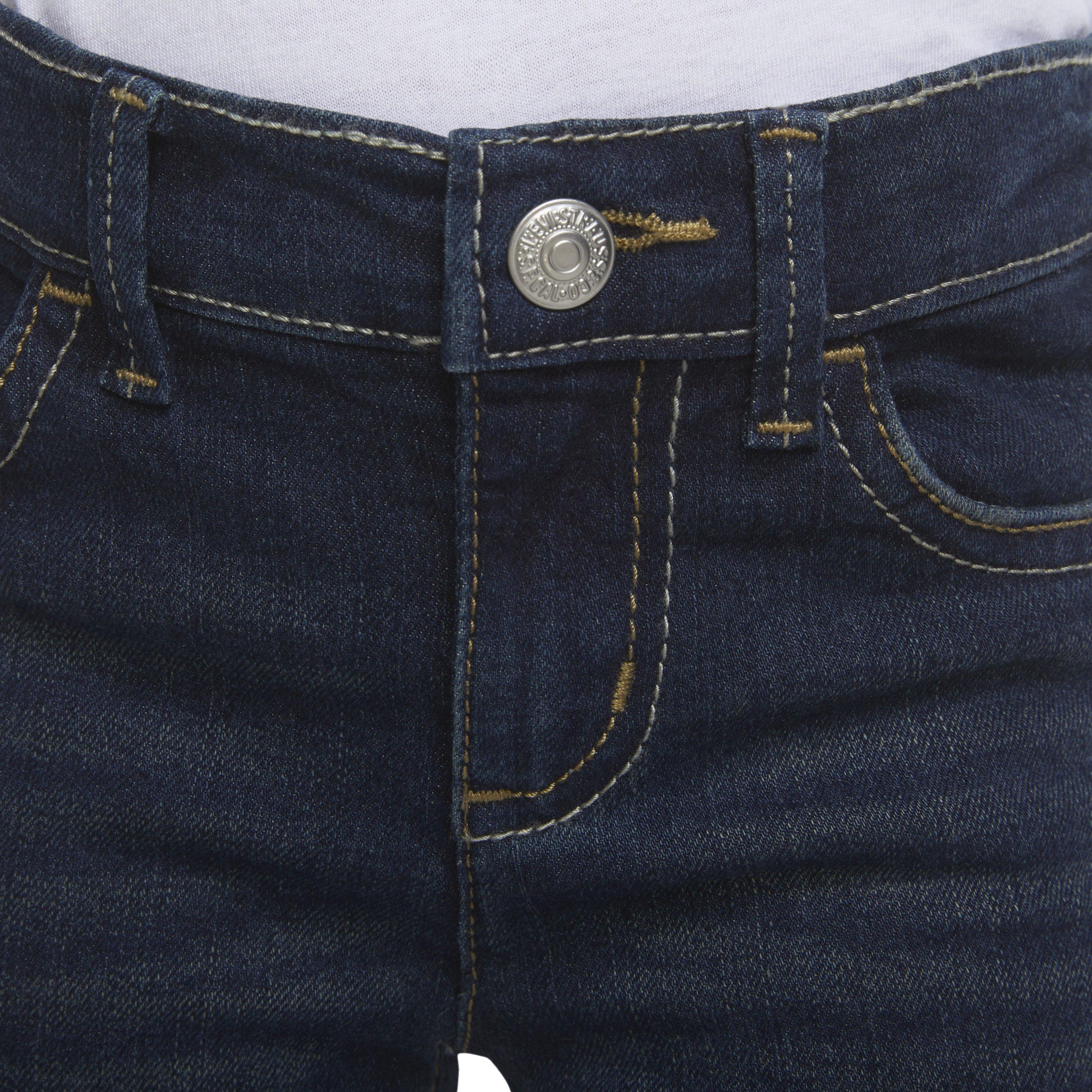 Levi's 710 Super Skinny Fit Slim Toddler Girls' Blue Wash Denim Jeans