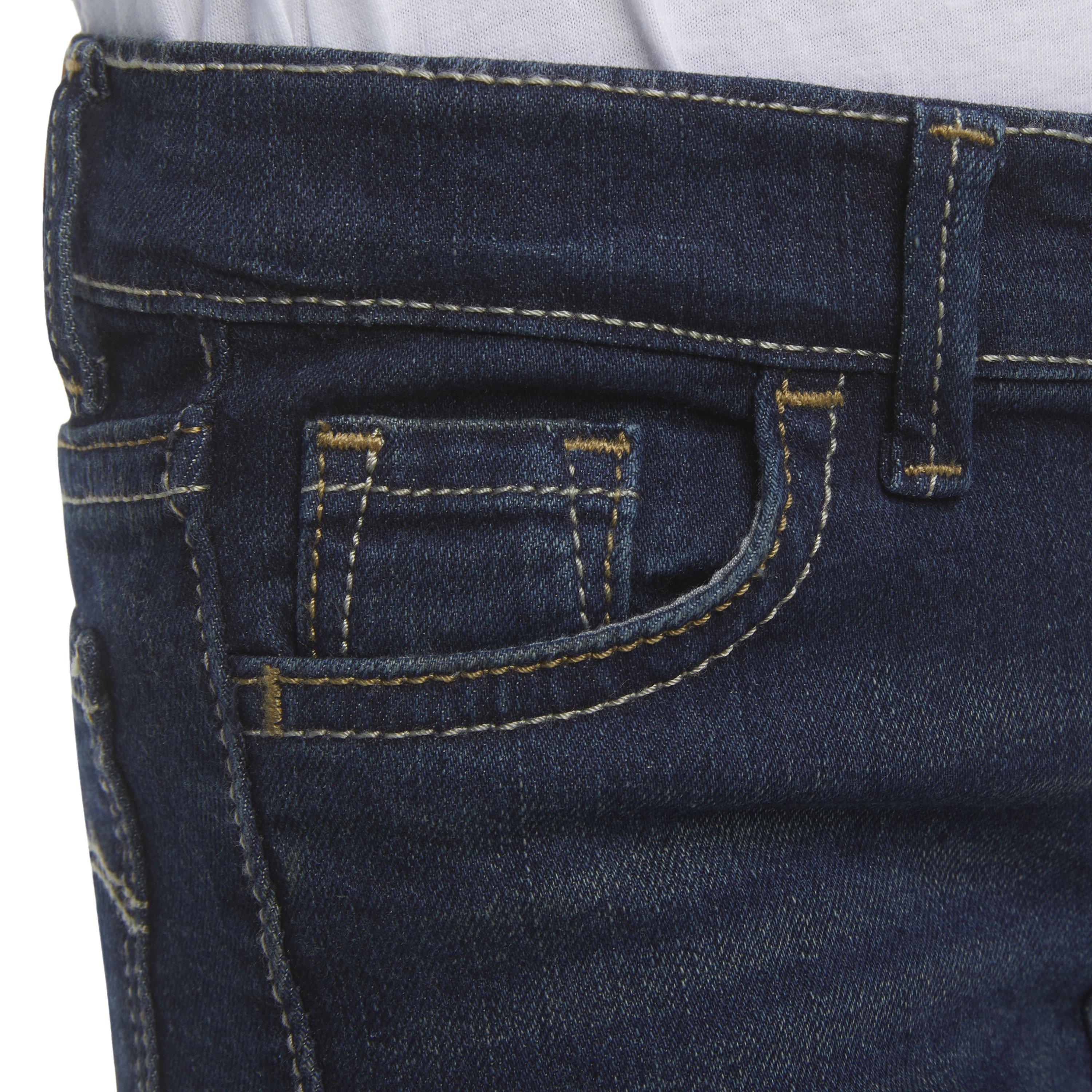 Levi's 710 Super Skinny Fit Slim Toddler Girls' Blue Wash Denim Jeans