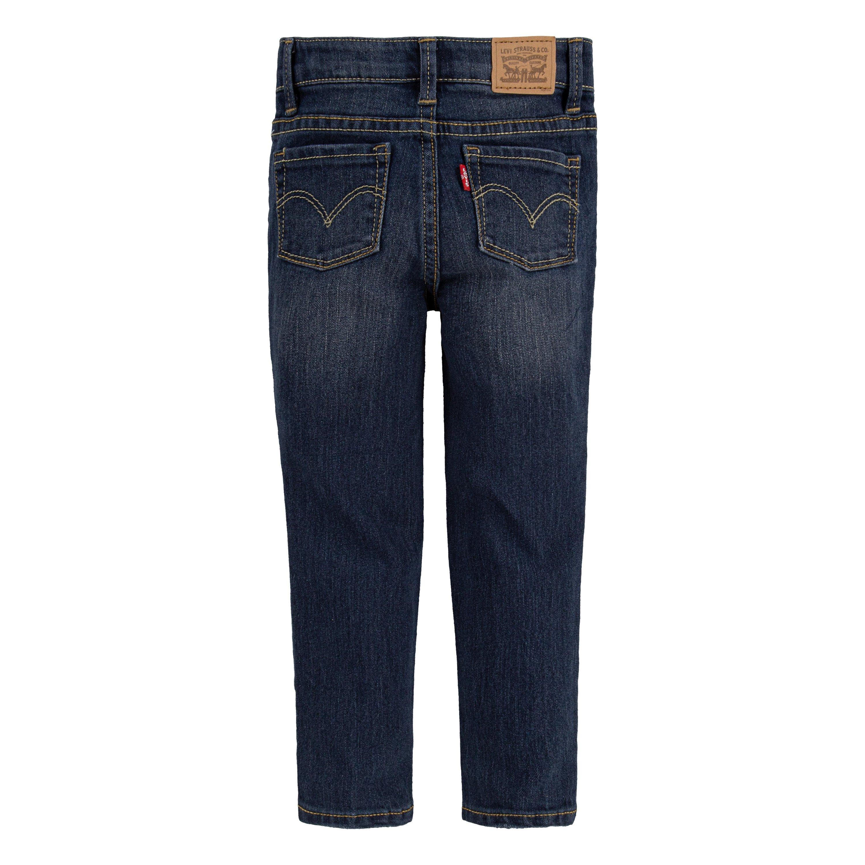Levi's 710 Super Skinny Fit Slim Toddler Girls' Blue Wash Denim Jeans