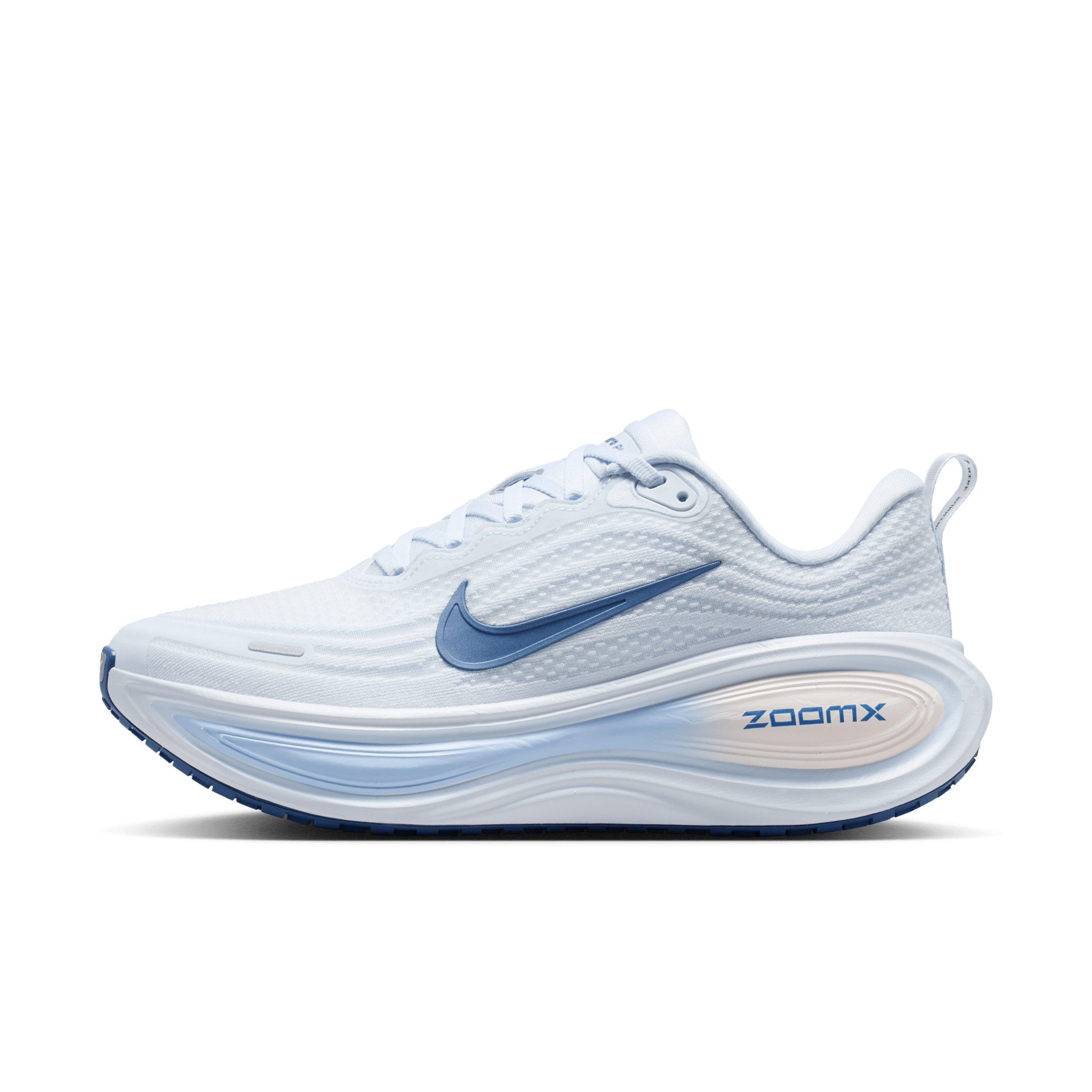 Nike Vomero Plus "White/Aluminum/Football Grey/Mystic Navy" Women's Running Shoe - WHITE/ALUMINA/GREY/NAVY