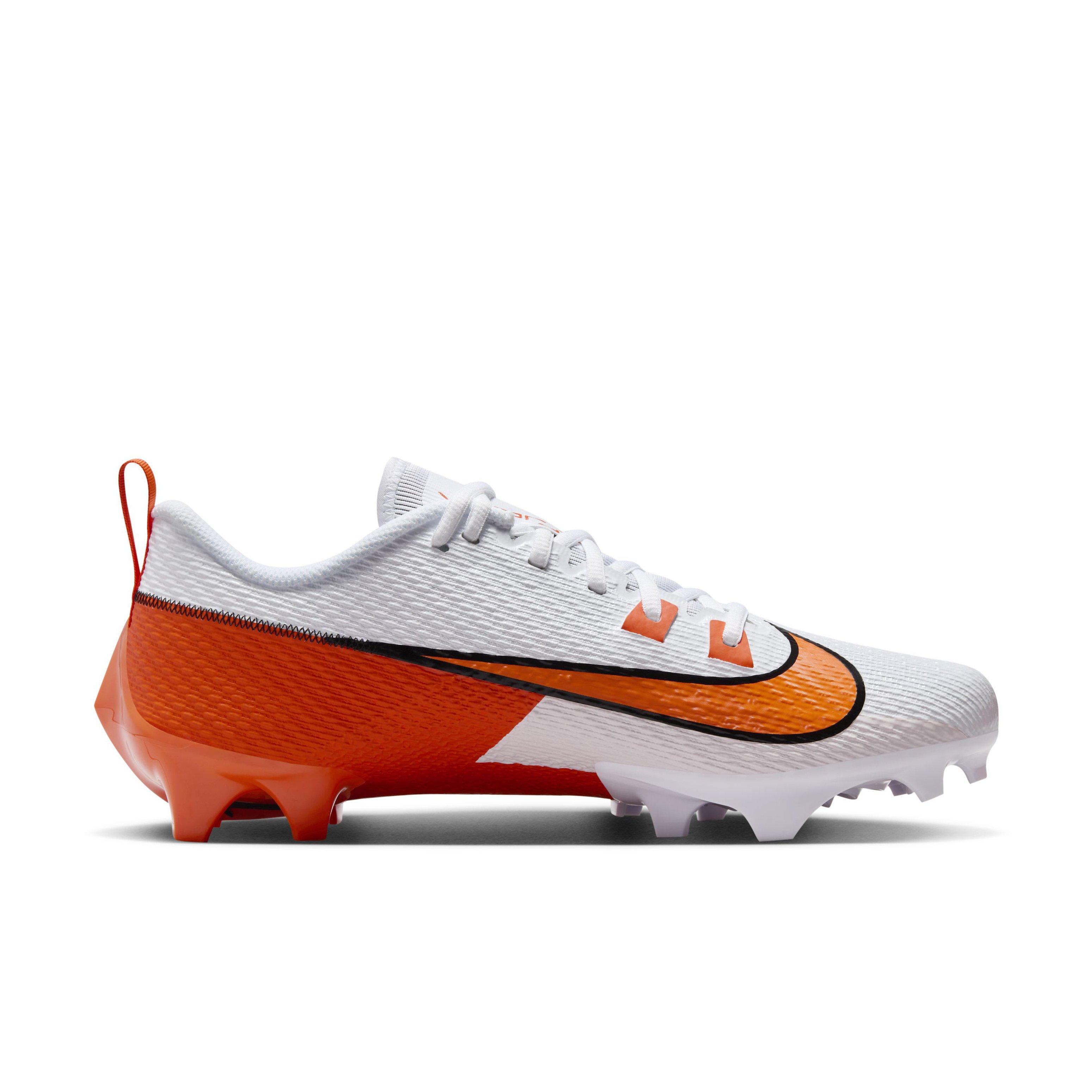 Nike Vapor Edge Speed 360 2 "White/Black/Brilliant Orange" Men's Football Cleat - WHITE/BLACK/ORANGE Thumbnail View 1