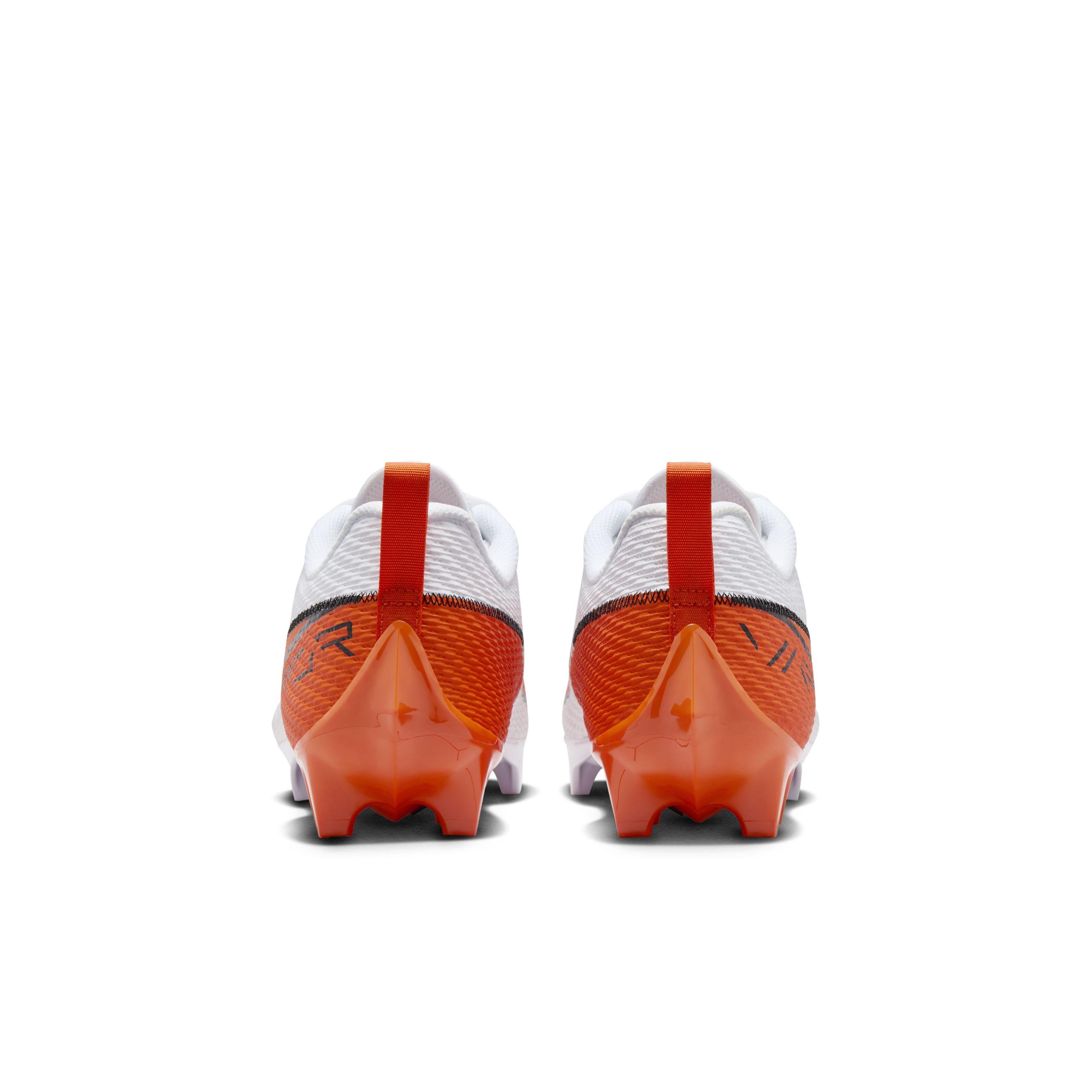 Nike Vapor Edge Speed 360 2 "White/Black/Brilliant Orange" Men's Football Cleat - WHITE/BLACK/ORANGE Thumbnail View 5