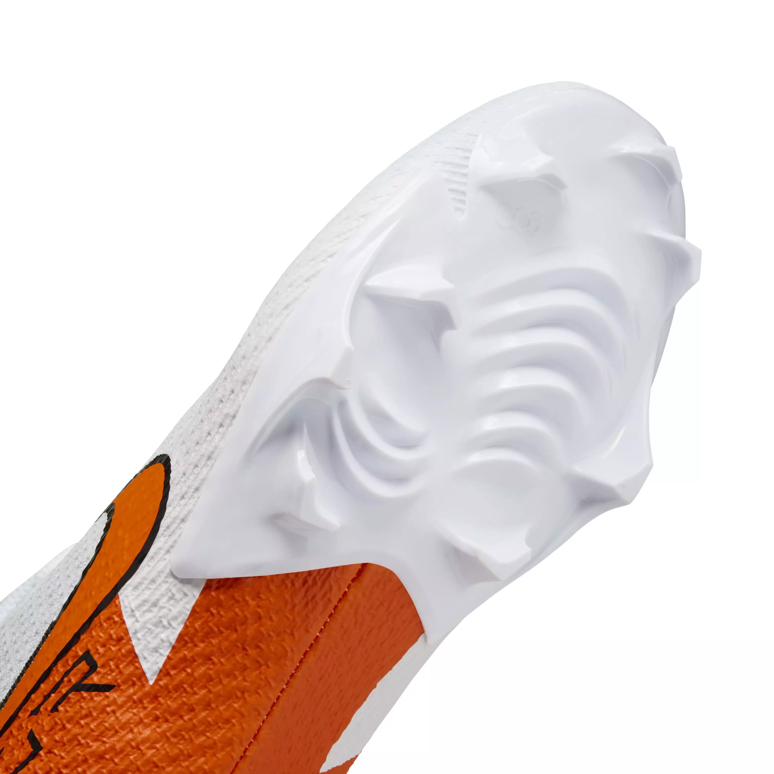 Nike Vapor Edge Speed 360 2 "White/Black/Brilliant Orange" Men's Football Cleat - WHITE/BLACK/ORANGE