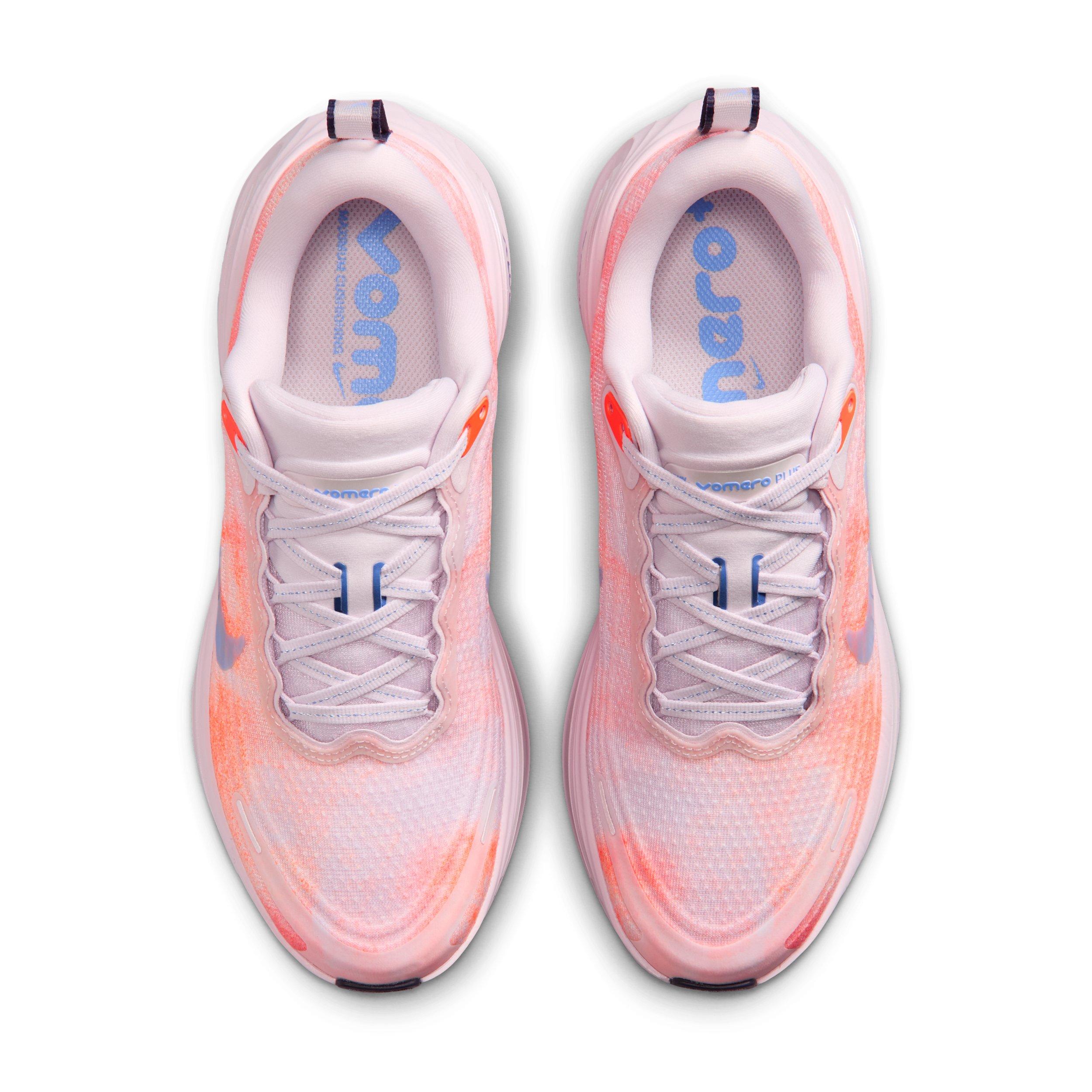Nike Vomero Plus "Bleached Lilac/Hyper Crimson/Sunset Haze/Royal Pulse" Women's Running Shoe - LILAC/CRIMSON/HAZE/ROYAL