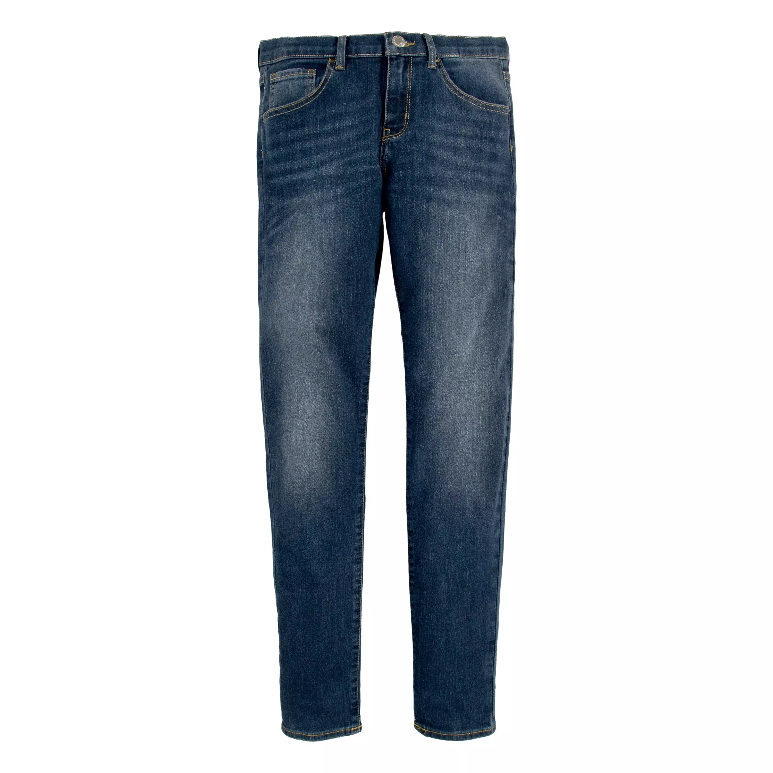 Levi's Big Girls' 710 Super Skinny Fit Slim Blue Wash Denim Jeans - BLUE