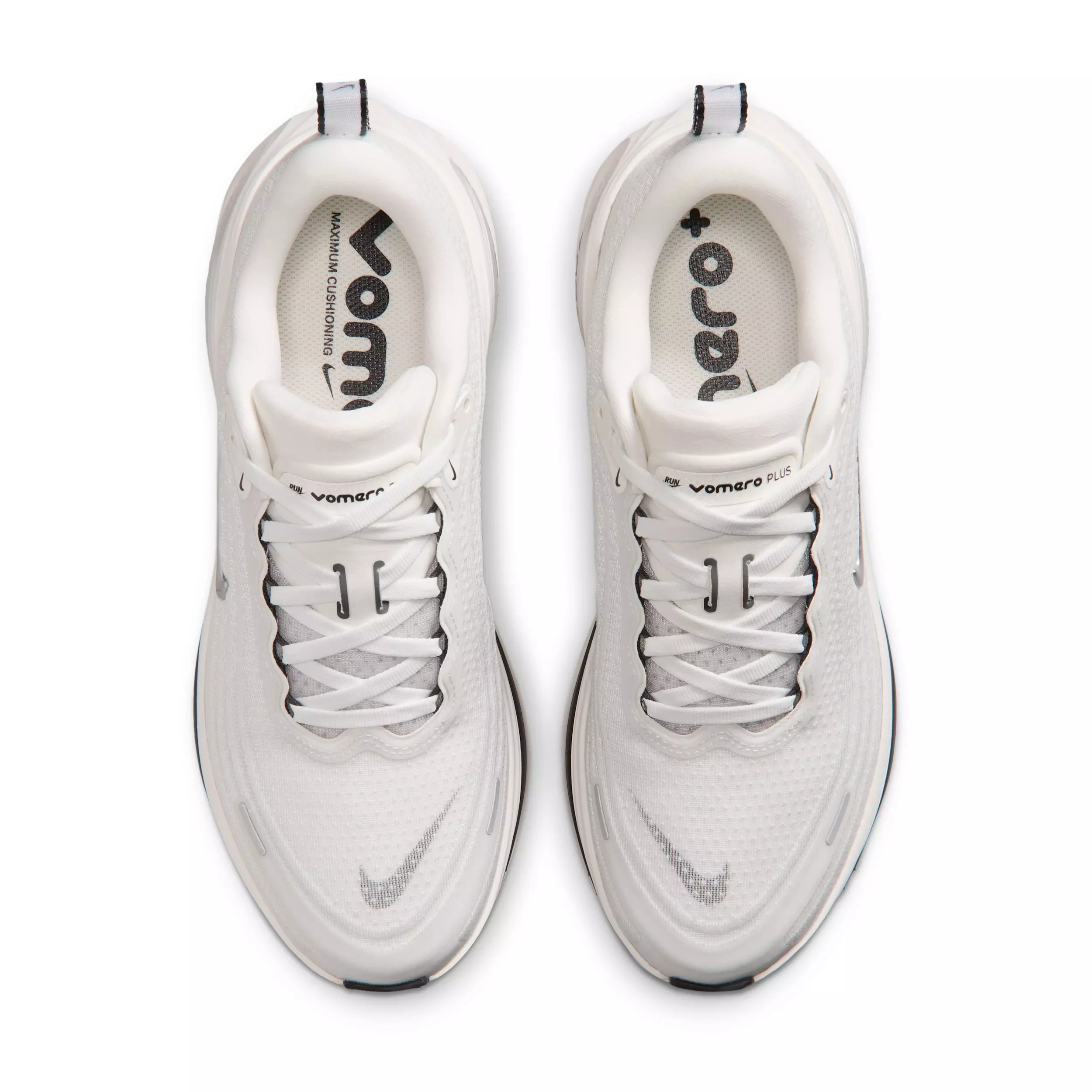 Nike Vomero Plus "Summit White/Sail/Anthracite/Metallic Silver" Women's Running Shoe - WHITE/SAIL/ANTHRACITE/SILVER