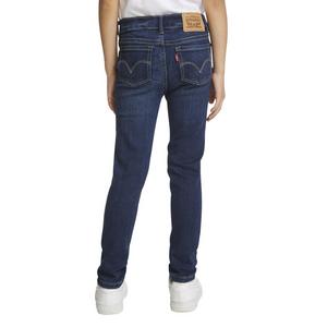 Levi's Little Girls' 710 Super Skinny Fit Slim Navy Wash Denim Jeans