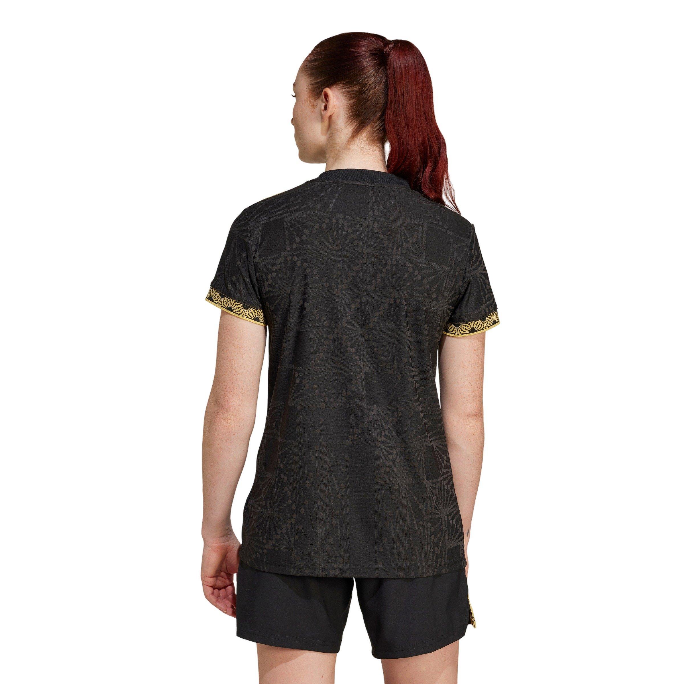 adidas Originals Women's Mexico 25 Jersey - Black - BLACK Thumbnail View 2