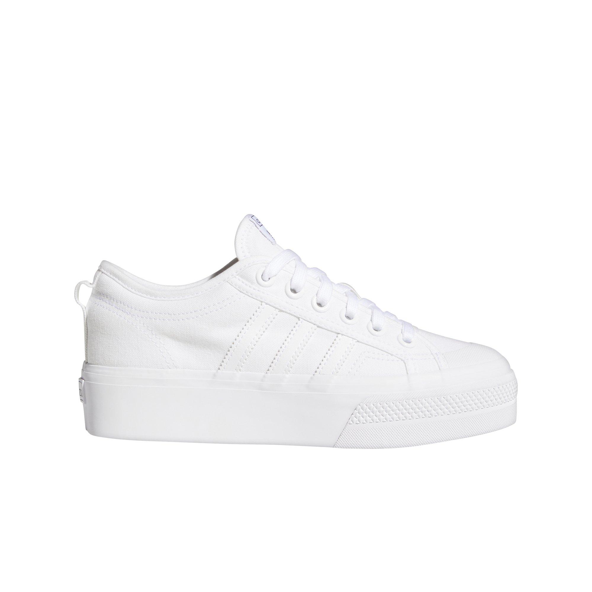 adidas Originals Nizza Platform "White" Women's Shoe - WHITE Thumbnail View 1