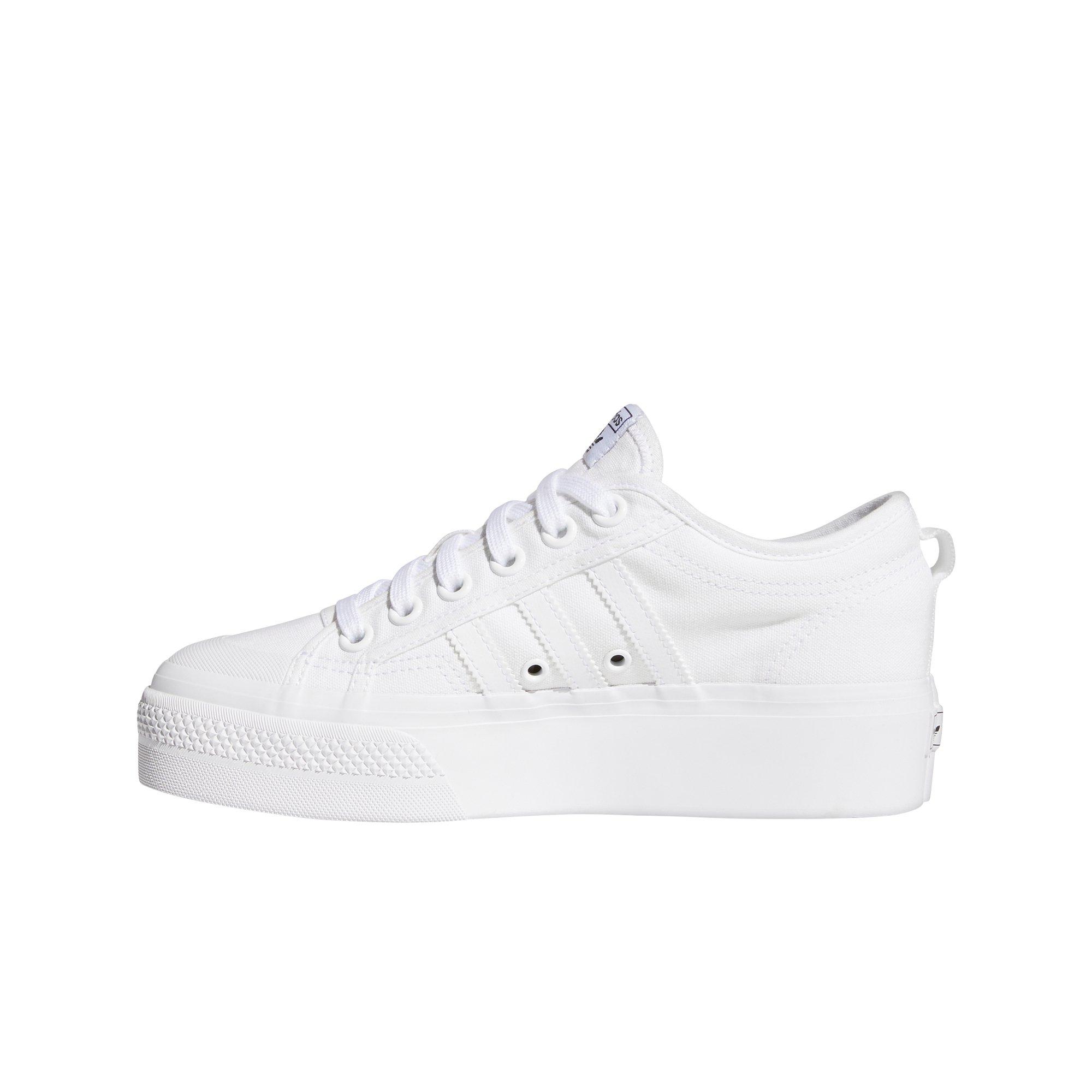 adidas Originals Nizza Platform "White" Women's Shoe - WHITE Thumbnail View 2