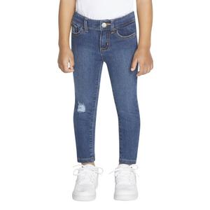 Levi's Toddler Girls' 710 Super Skinny Fit Slim Medium Blue Wash Denim Jeans