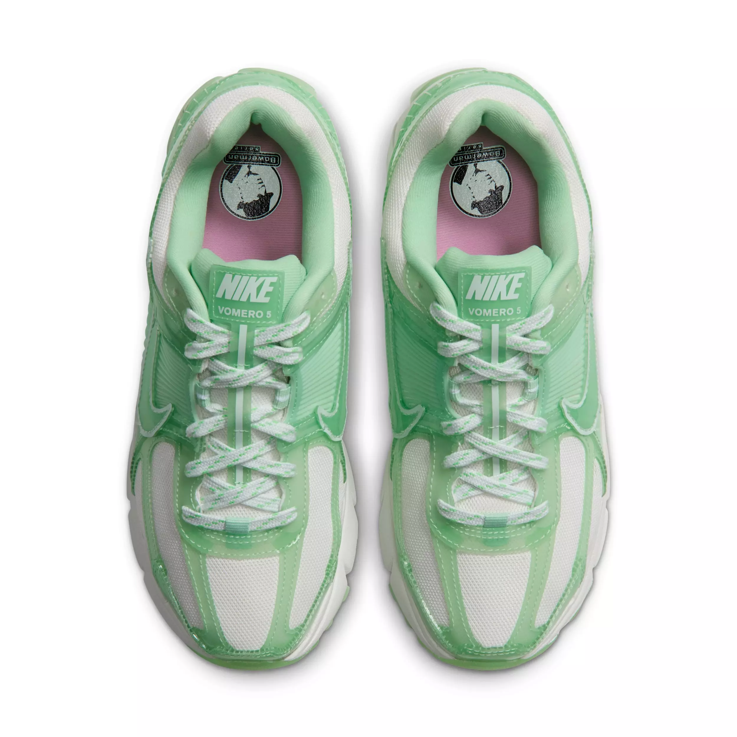 Nike Zoom Vomero 5 "Sail/Barely Green/Pink Rise/Cucumber Calm" Women's Shoe - SAIL/GREEN/PINK/CUCUMBER
