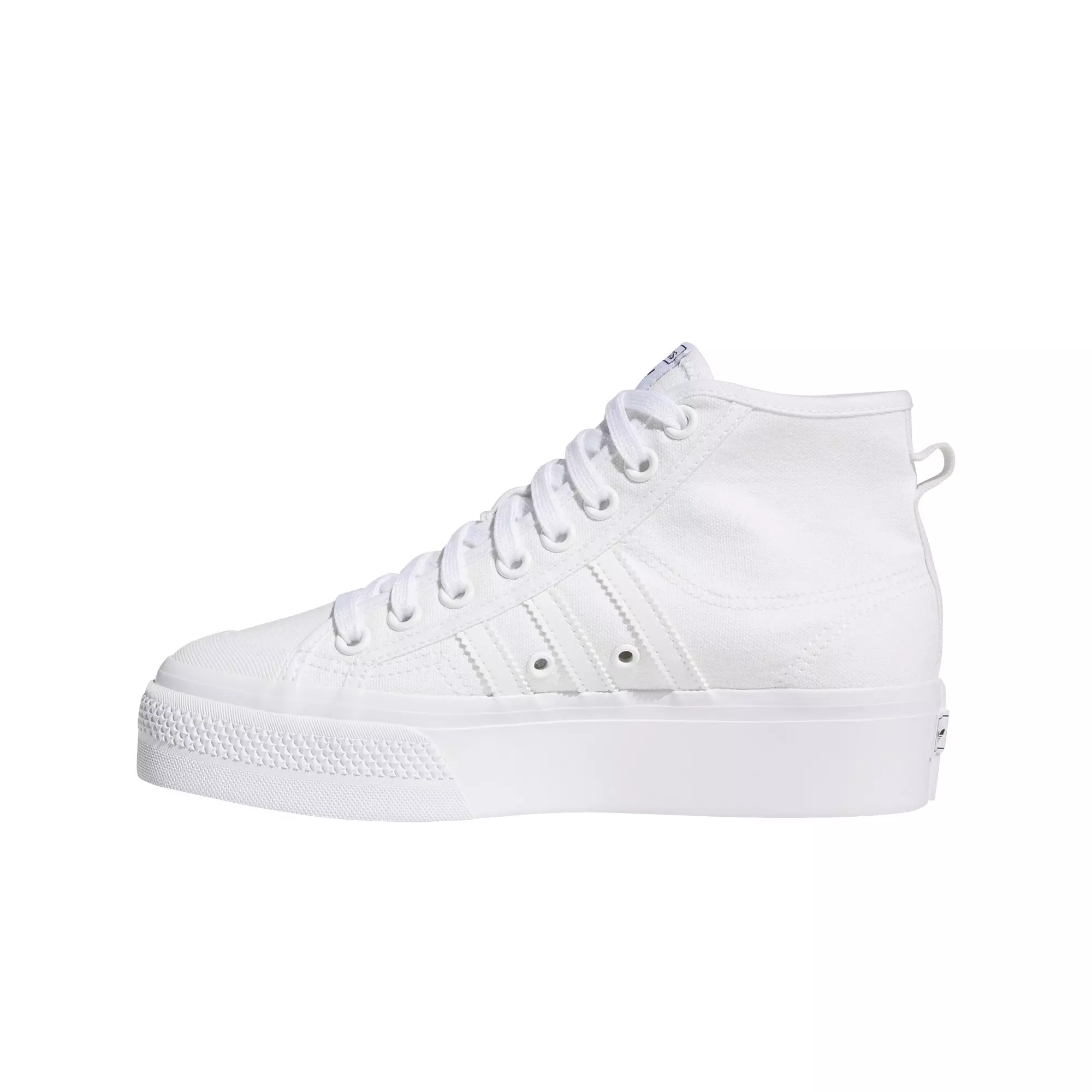 adidas Originals Nizza Platform Mid "White" Women's Shoe - WHITE