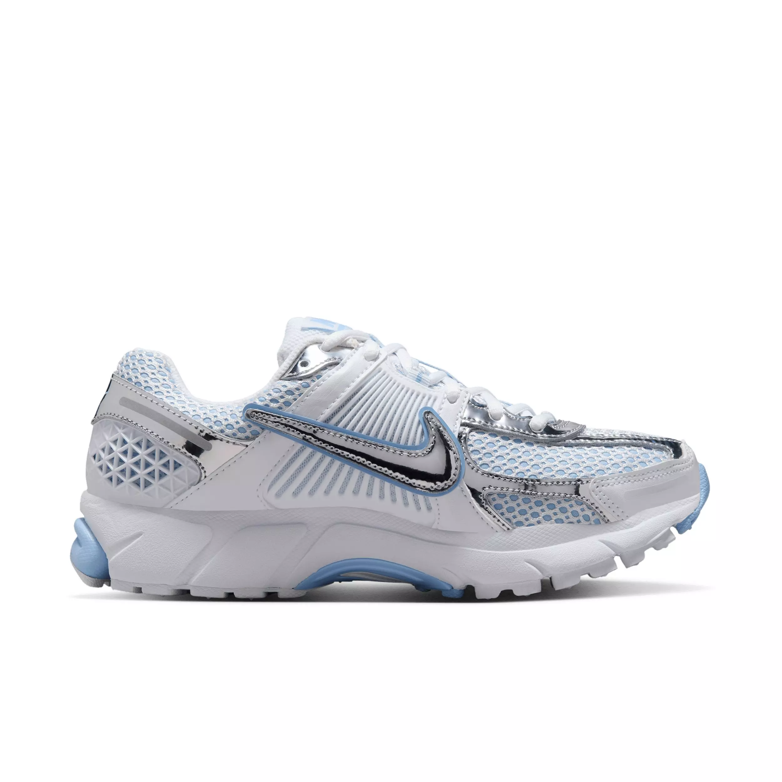 Nike Zoom Vomero 5 Chrome "White/Aluminum/Football Grey/Metallic Silver" Women's Shoe - WHITE/ALUMINUM/GREY/SILVER