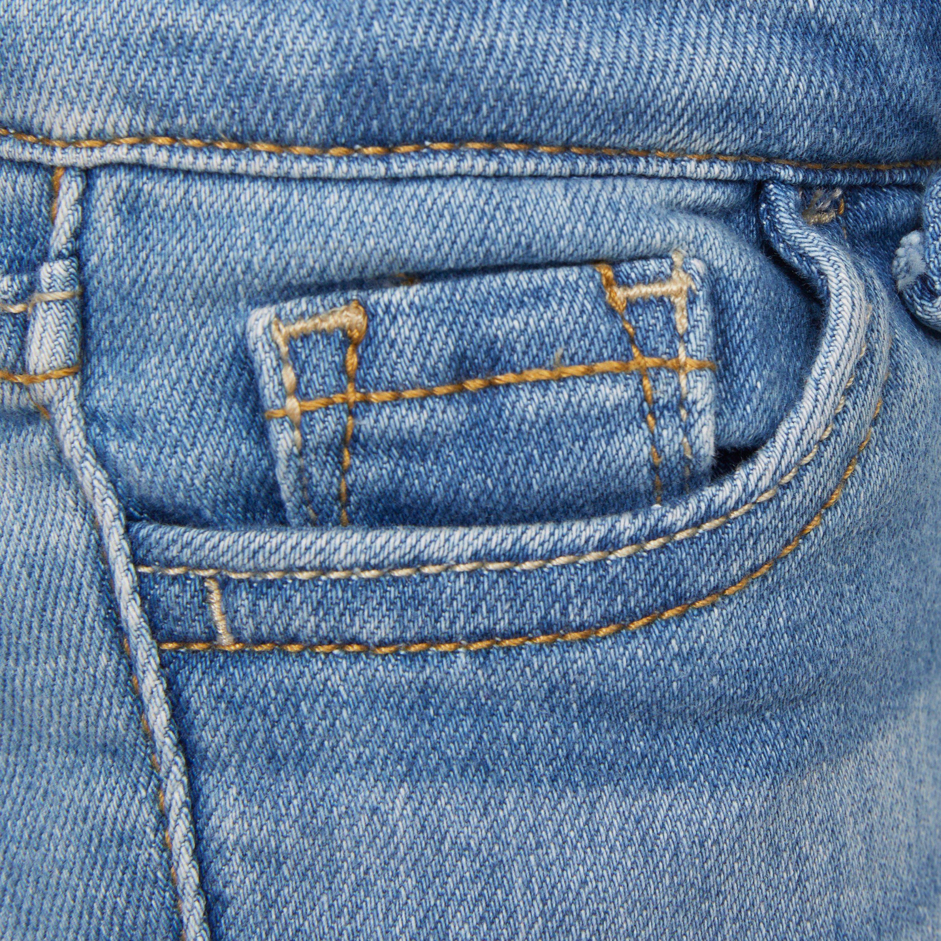 Levi's 710 Super Skinny Fit Slim Toddler Girls' Light Blue Wash Denim Jeans