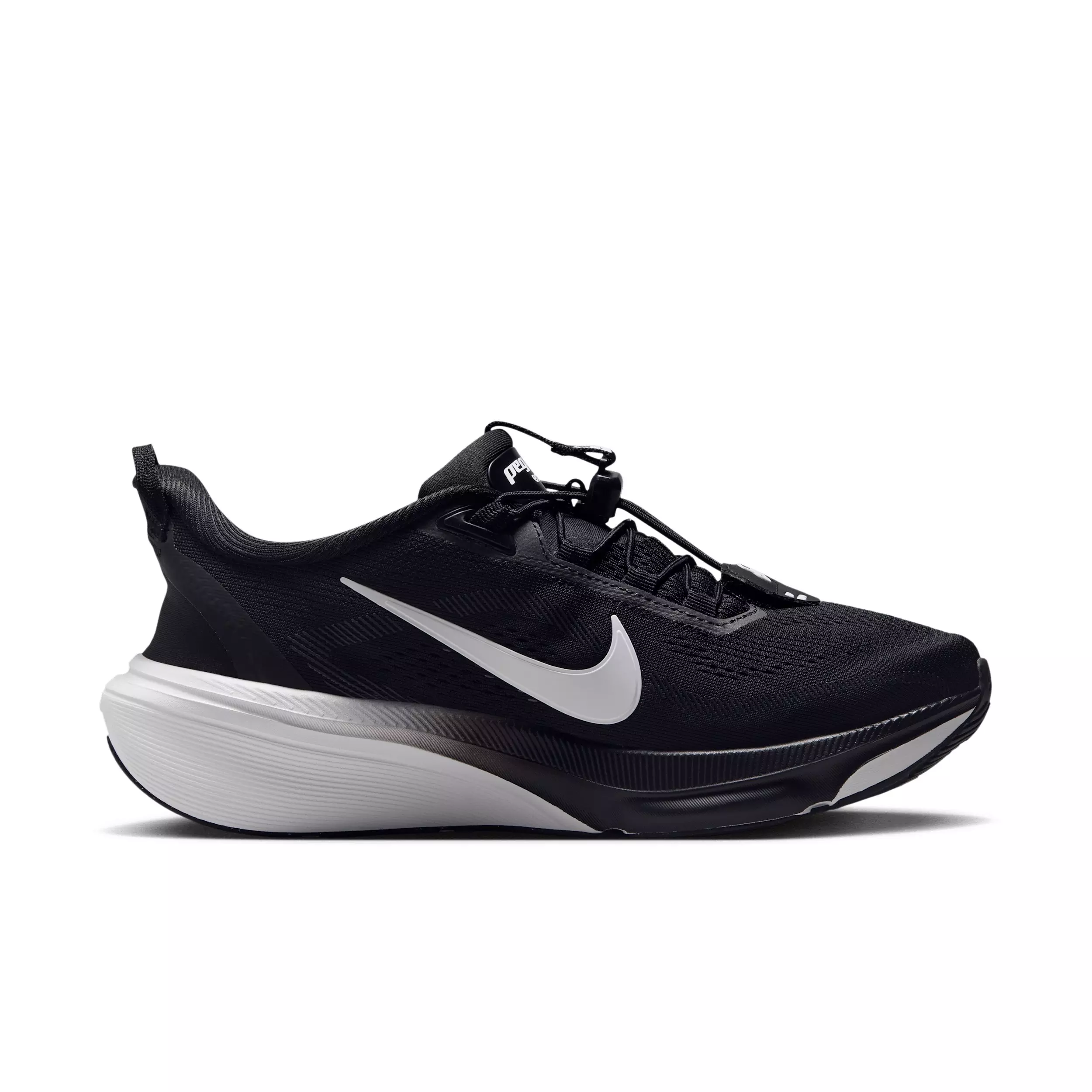 Nike Pegasus 42 EasyOn "Black/Dark Smoke Grey/White" Women's Running Shoe - BLACK/DK GREY/WHITE