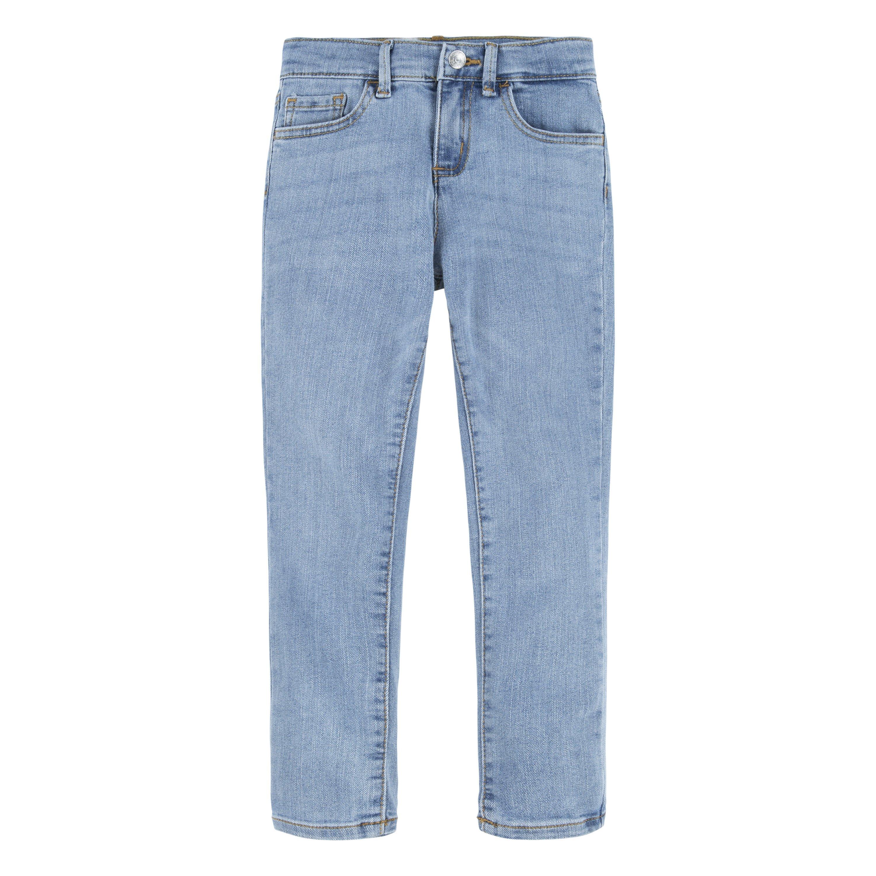Levi's 710 Super Skinny Fit Slim Little Girls' Light Blue Wash Denim Jeans