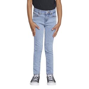 Levi's Little Girls' 710 Super Skinny Fit Slim Light Blue Wash Denim Jeans