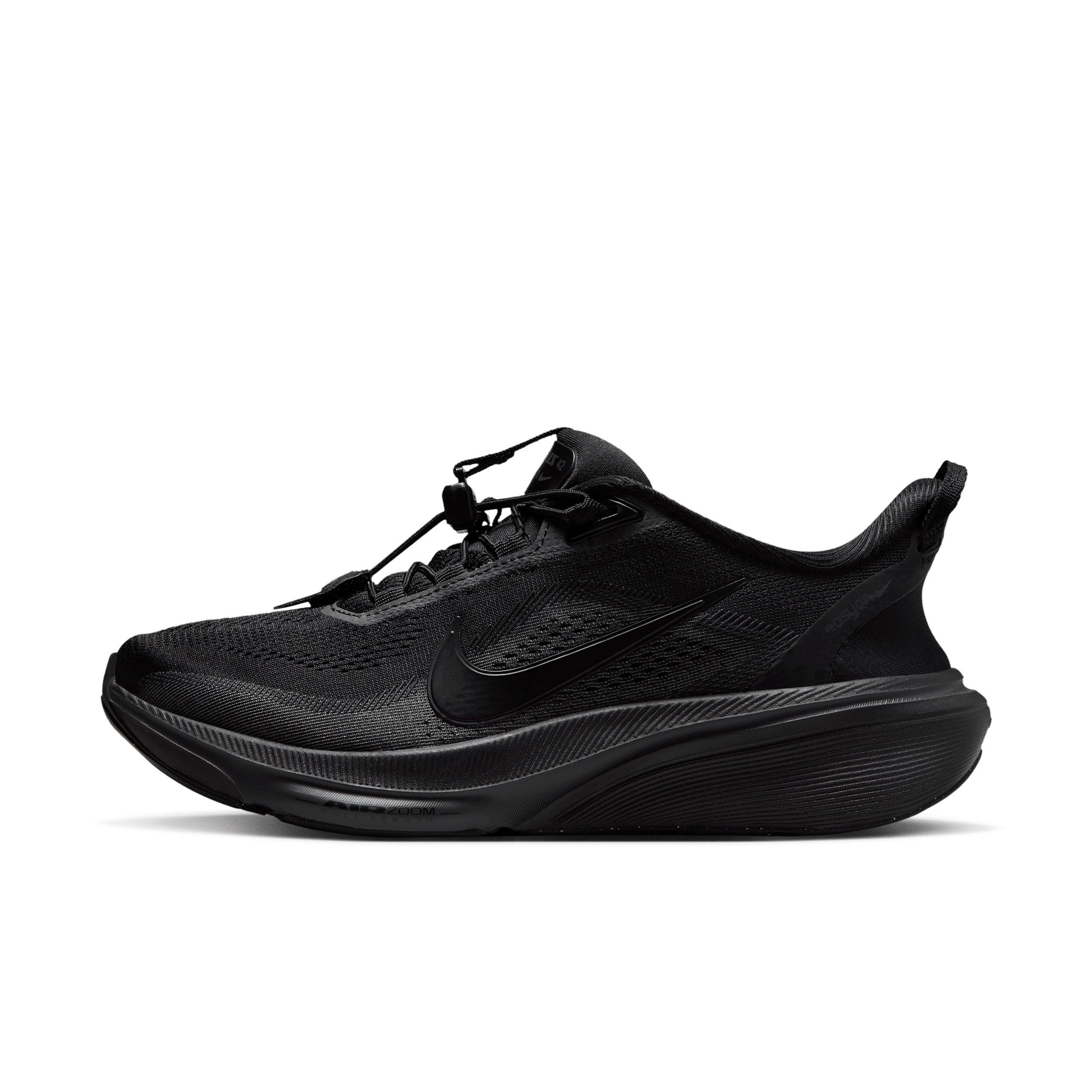 Nike Pegasus 42 EasyOn "Black/Anthracite/Black" Women's Running Shoe - BLACK/ANTHRACITE/BLACK Thumbnail View 2