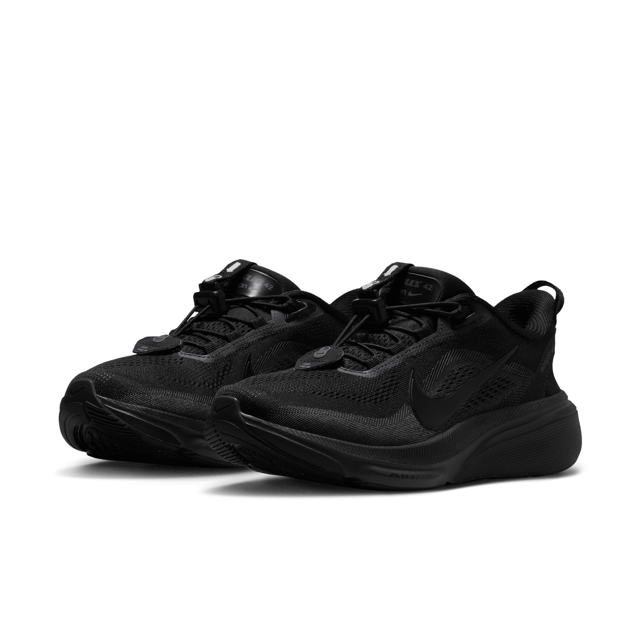 Nike Pegasus 42 EasyOn "Black/Anthracite/Black" Women's Running Shoe - BLACK/ANTHRACITE/BLACK Thumbnail View 3