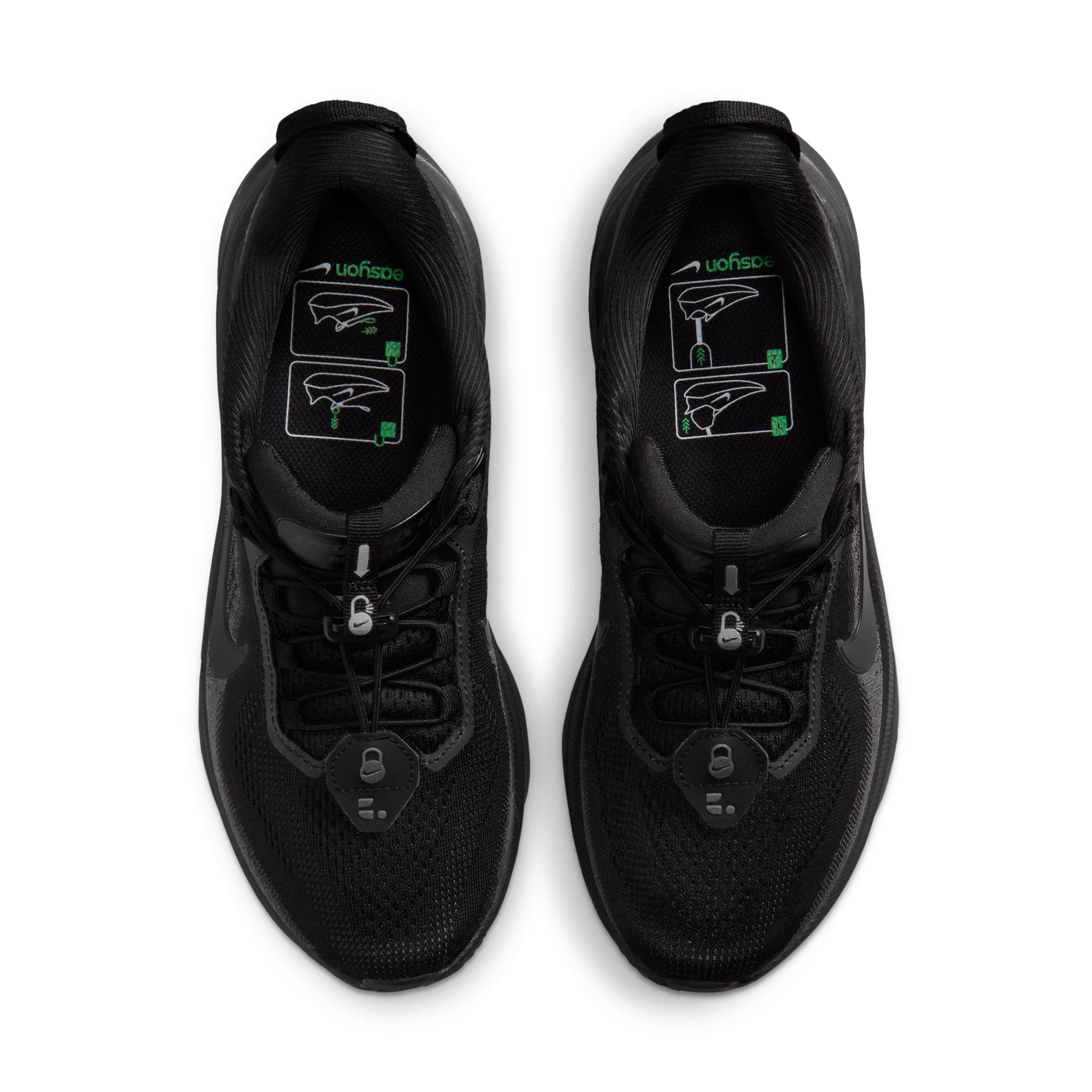 Nike Pegasus 42 EasyOn "Black/Anthracite/Black" Women's Running Shoe - BLACK/ANTHRACITE/BLACK Thumbnail View 4