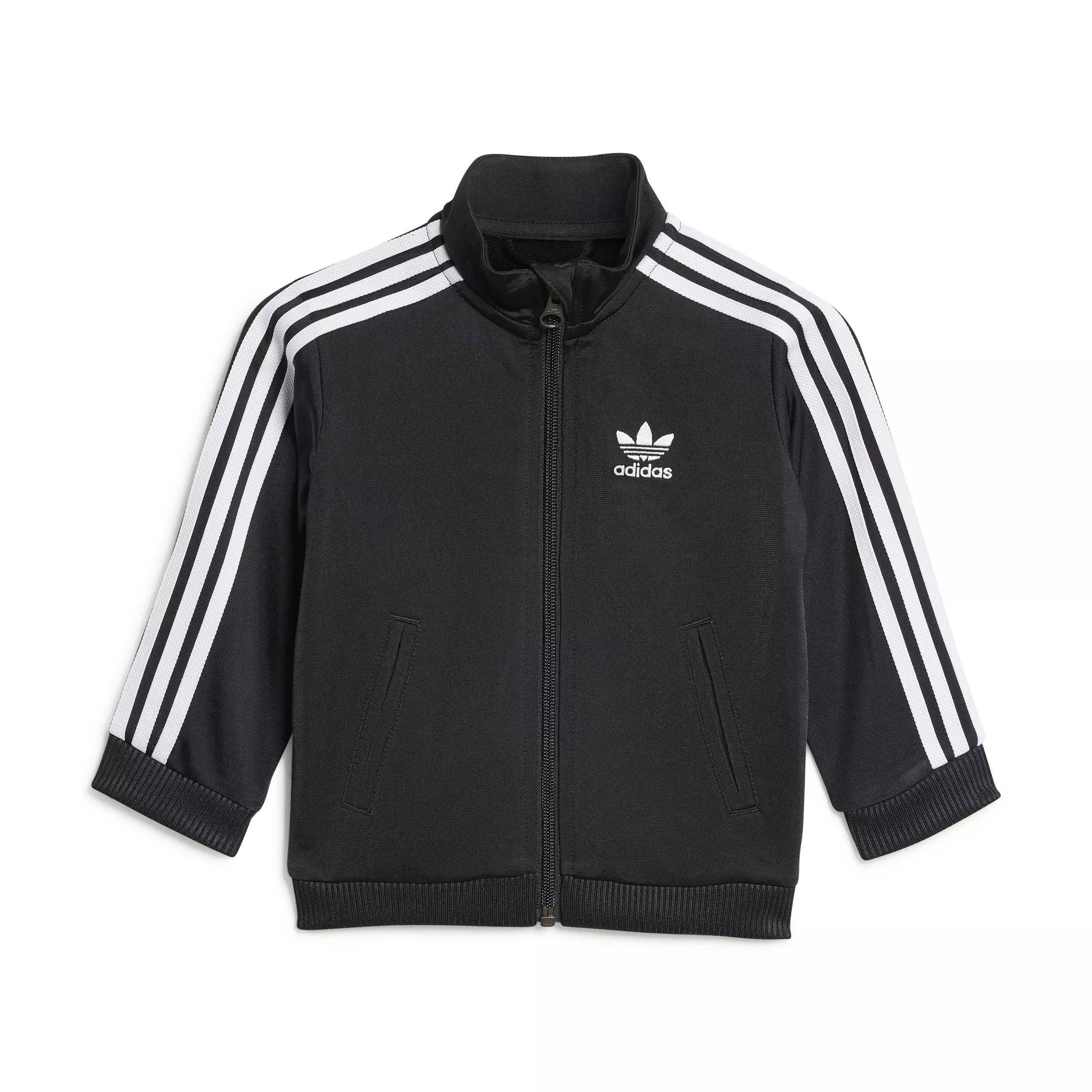 adidas Originals Infant Boys' Adicolor Firebird Tracksuit -Black - BLACK