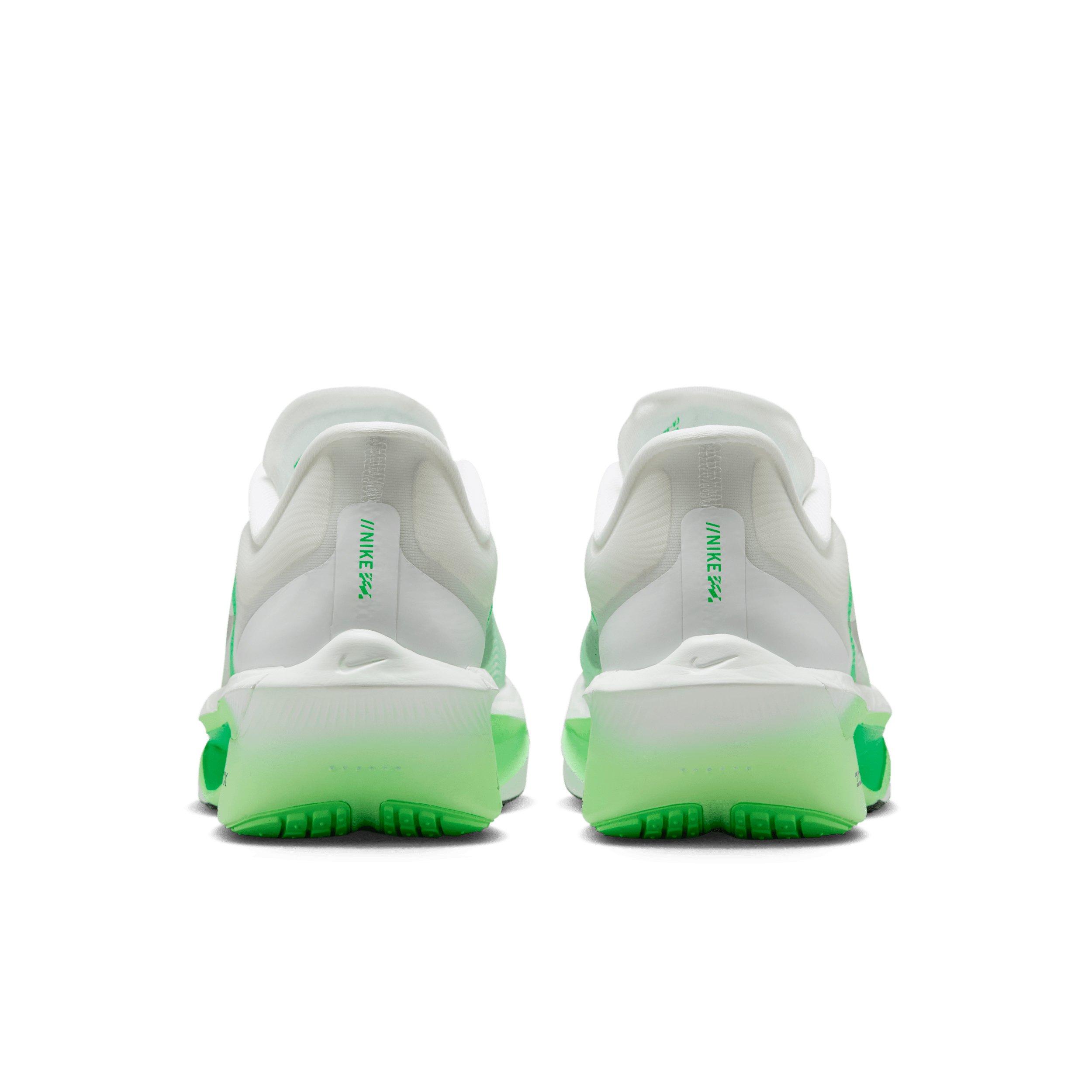 Nike Zoom Fly 6 "White/Illusion Green/Green Spark/Metallic Silver" Women's Running Shoe - WHITE/GREEN/GREEN/SILVER Thumbnail View 5