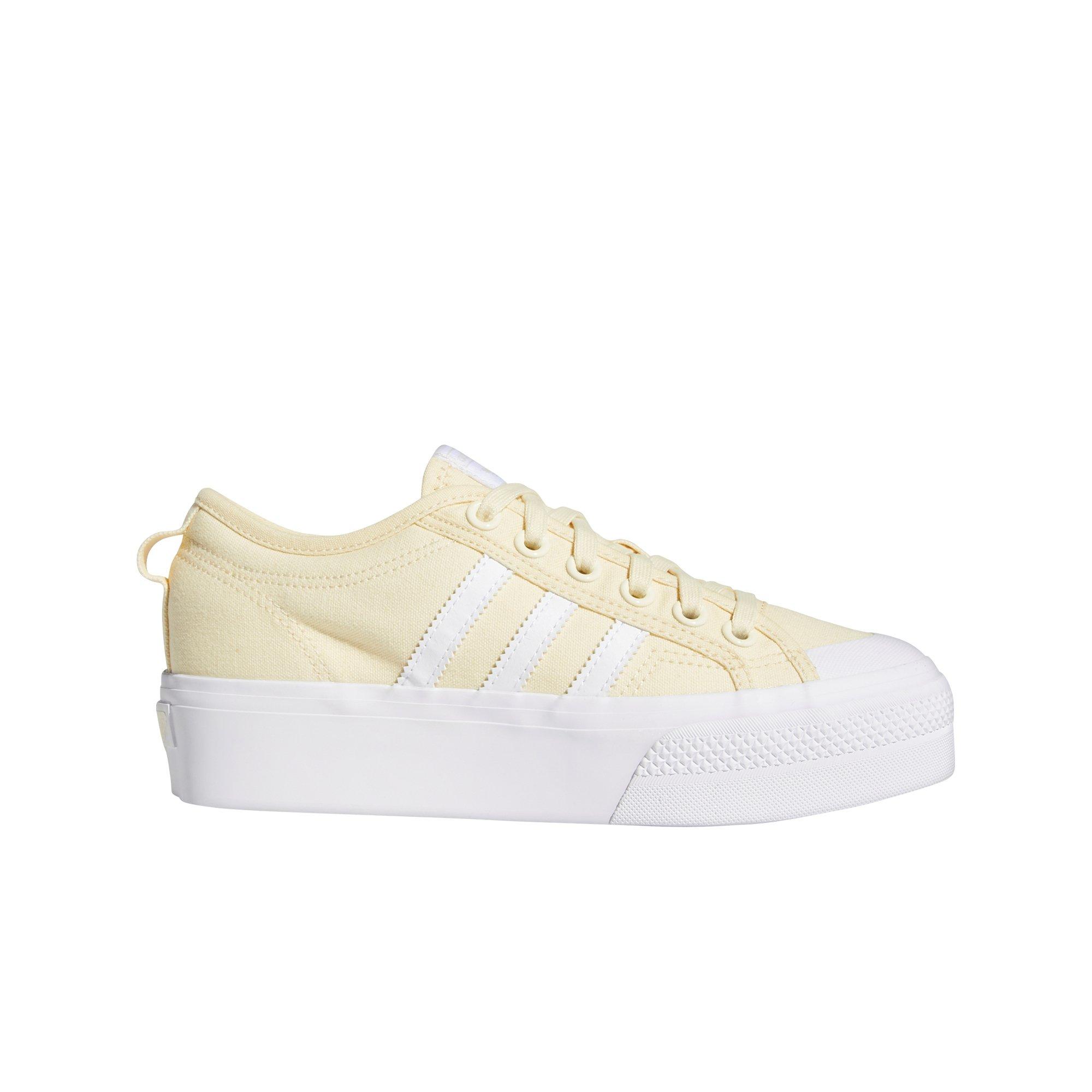 adidas nizza platform haze yellow