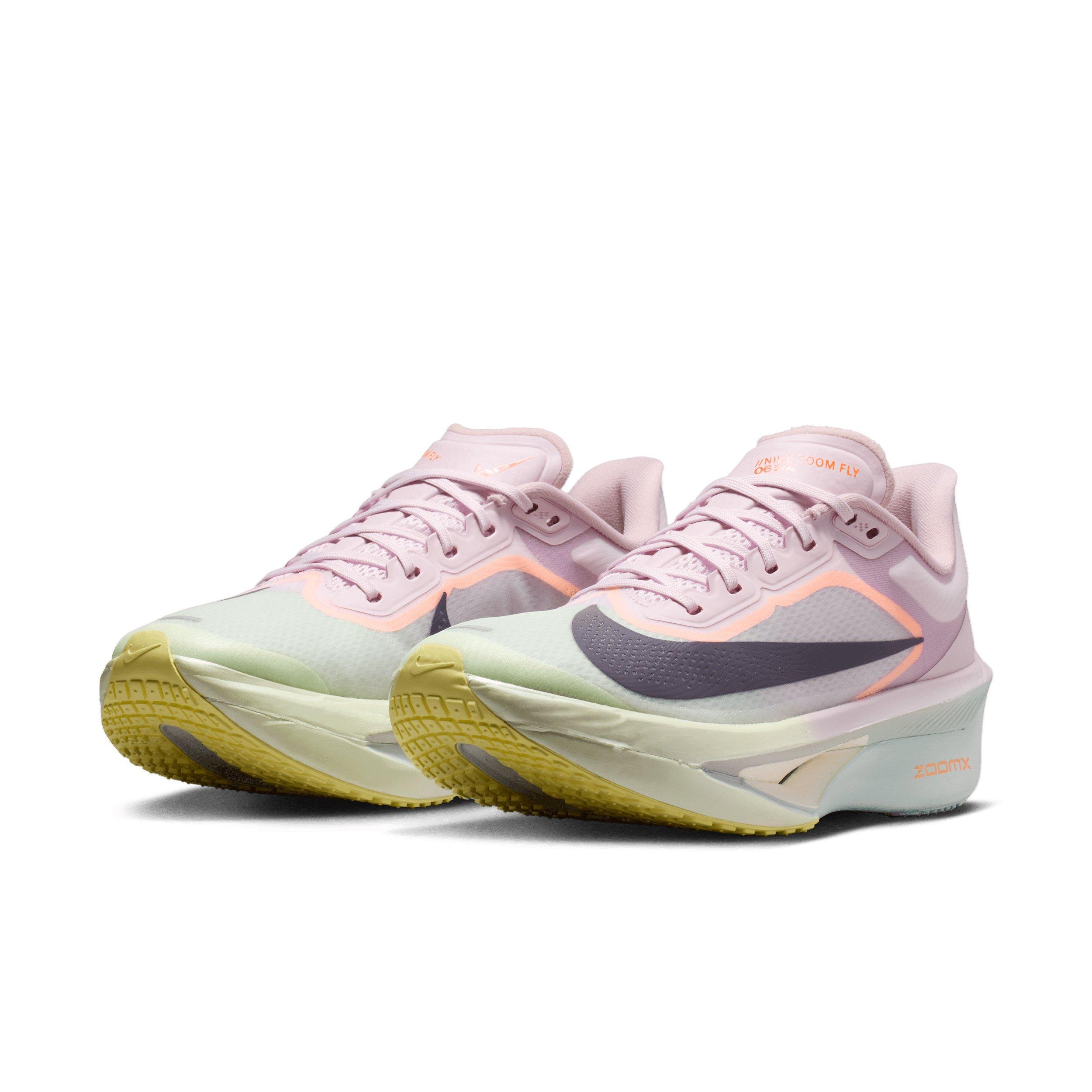 Nike Zoom Fly 6 "Bleached Lilac/Volt Tint/Hyper Crimson/Purple Dynasty" Women's Running Shoe - LILAC/VOLT/CRIMSON/PURPLE