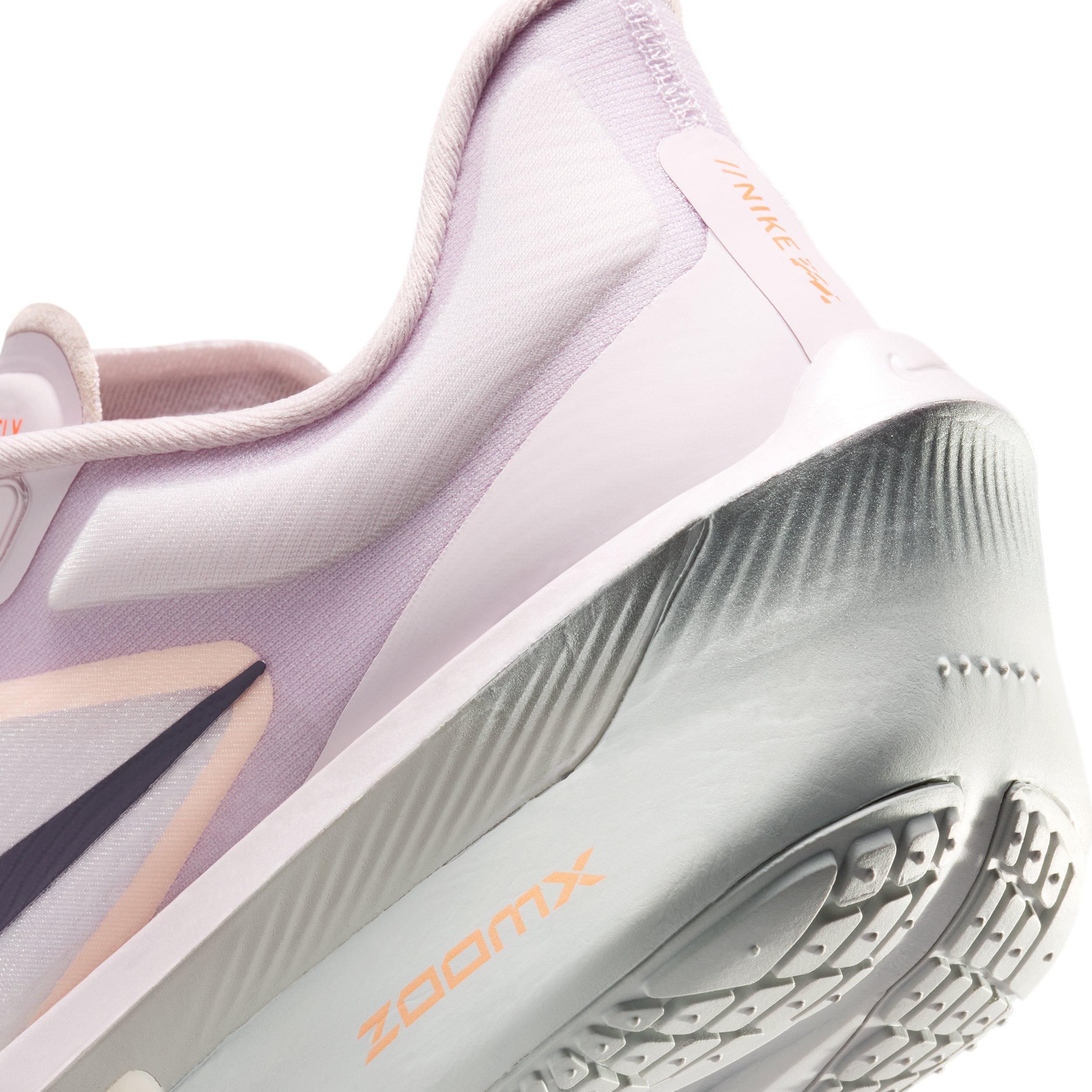 Nike Zoom Fly 6 "Bleached Lilac/Volt Tint/Hyper Crimson/Purple Dynasty" Women's Running Shoe - LILAC/VOLT/CRIMSON/PURPLE