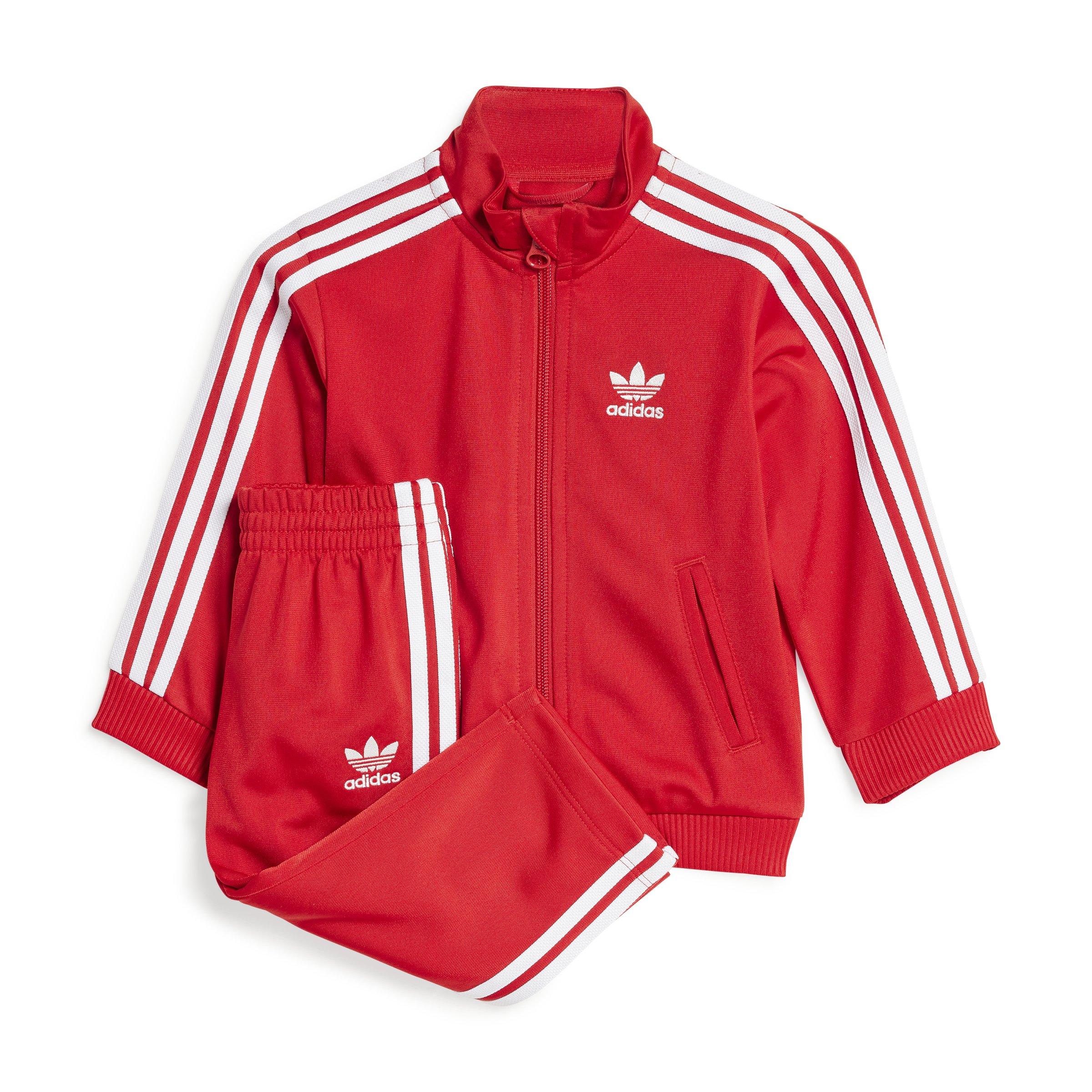 adidas Originals Adicolor Firebird Infant Boys' Tracksuit -Red - RED Thumbnail View 1