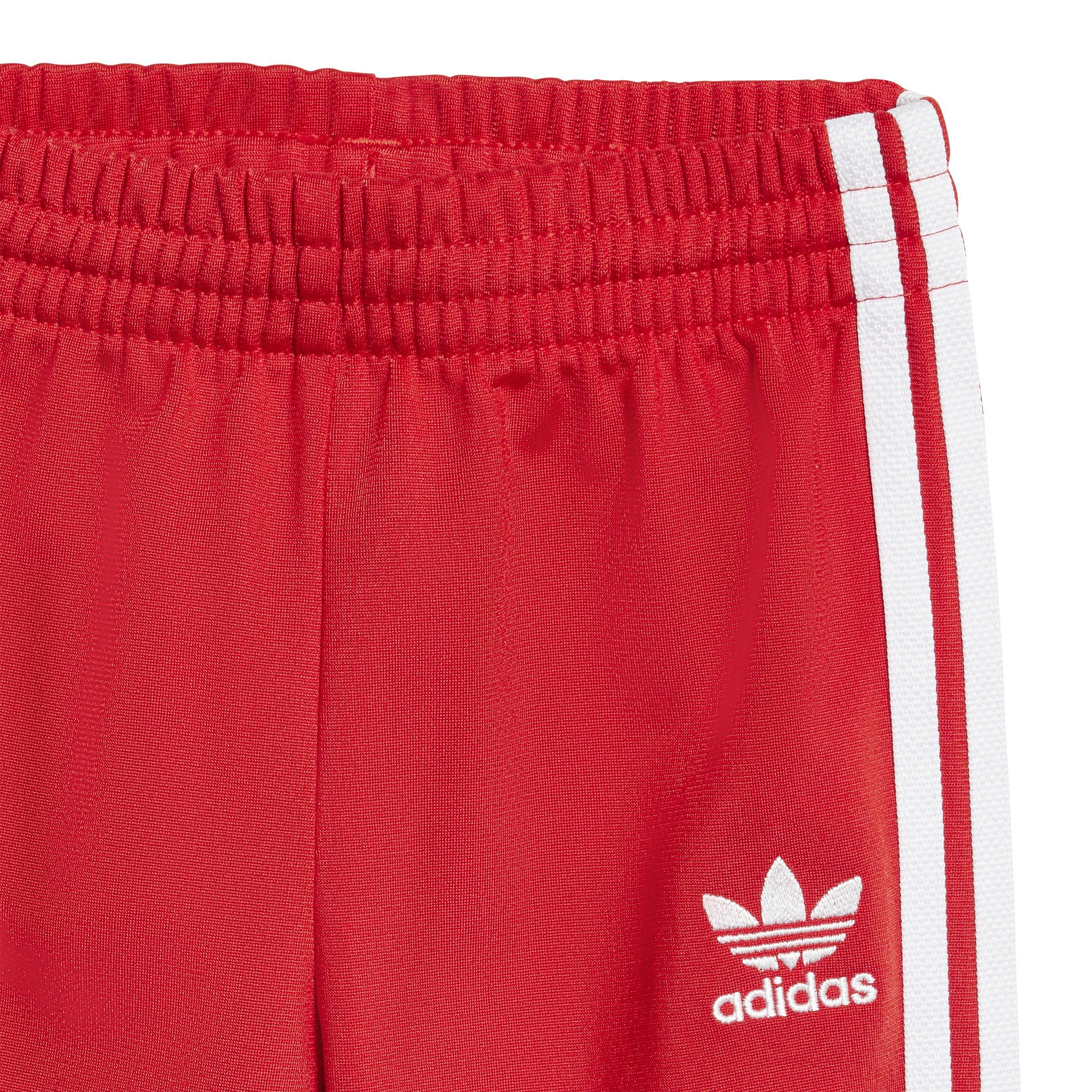 adidas Originals Adicolor Firebird Infant Boys' Tracksuit -Red - RED Thumbnail View 4