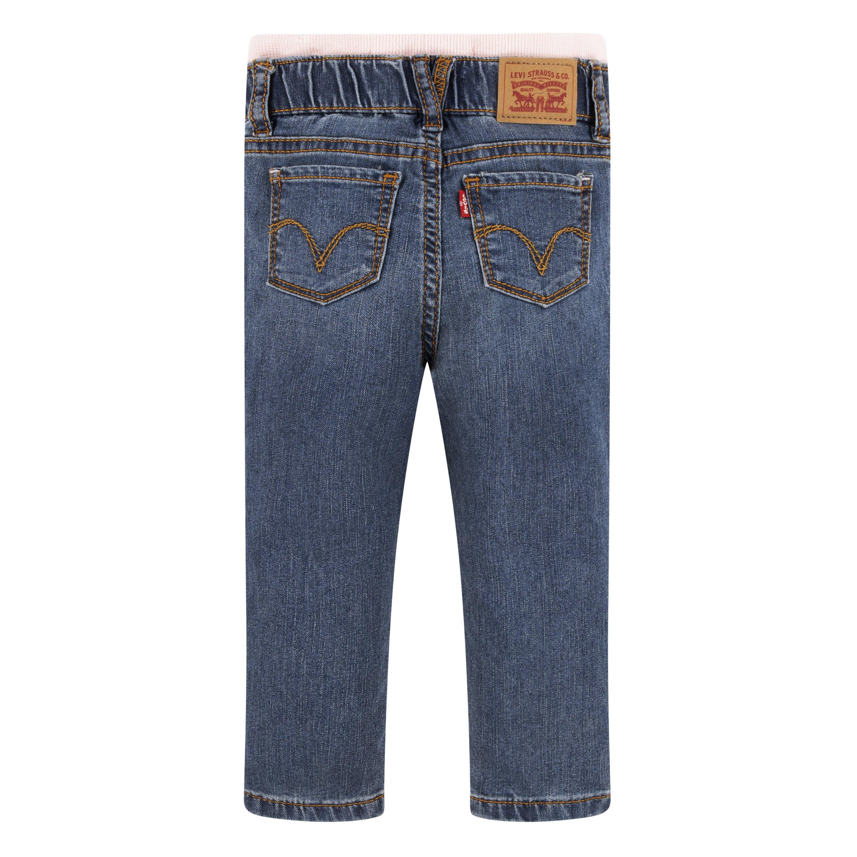 Levi's Brandi Skinny Fit Murphy Infant Girls' Blue Wash Denim Jeans