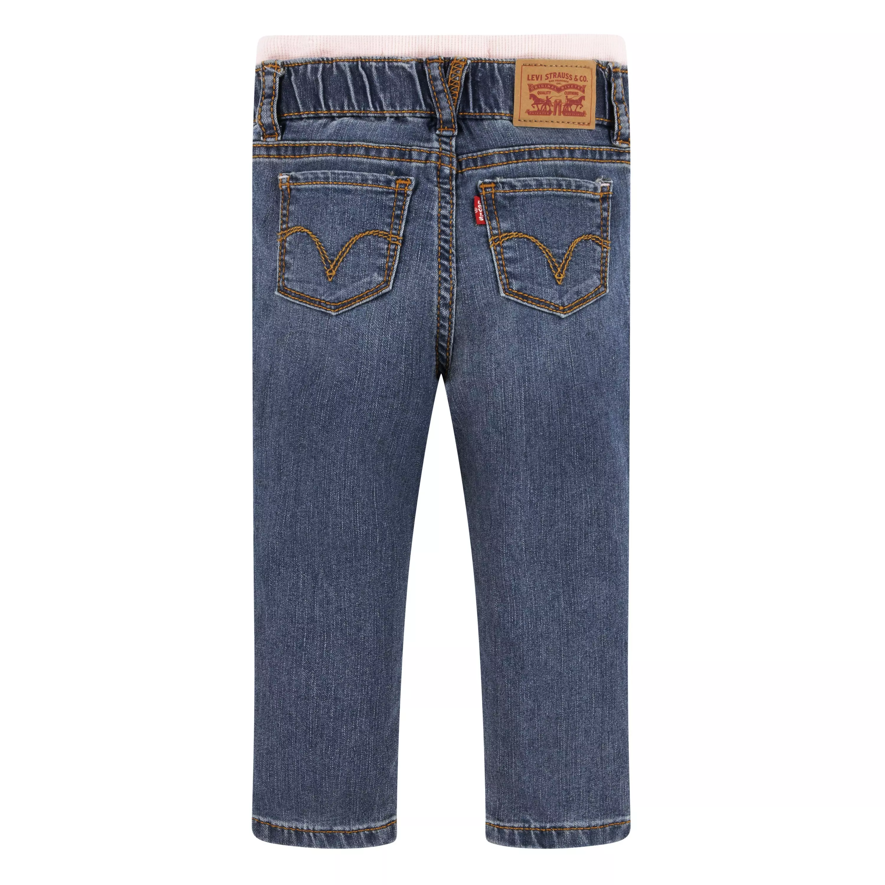 Levi's Infant Girls' Brandi Skinny Fit Murphy Blue Wash Denim Jeans - BLUE