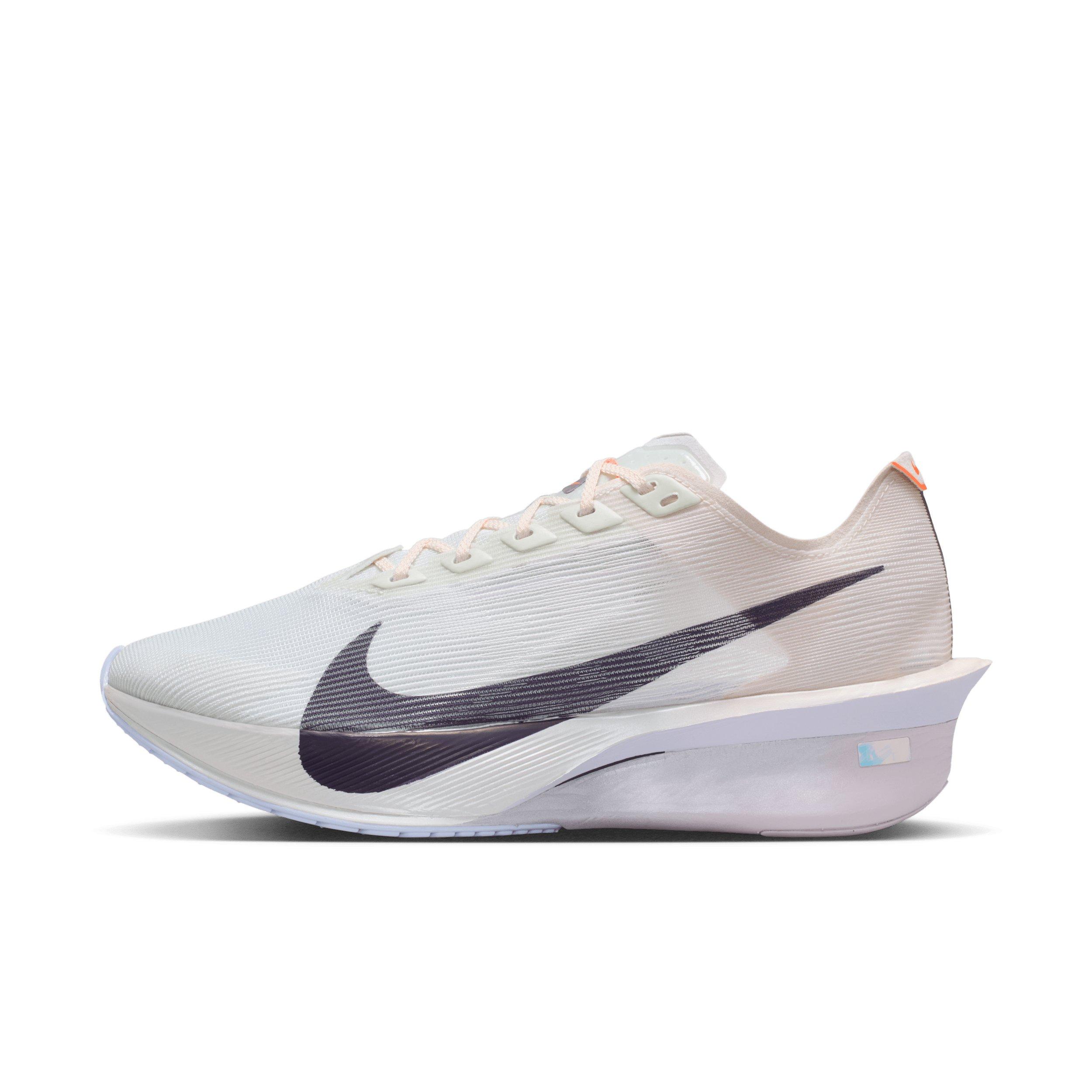 Nike Vaporfly 4 "Barely Green/Chalk/Hyper Crimson/Purple Dynasty" Women's Running Shoe - GREEN/CHALK/CRIMSON/PURPLE Thumbnail View 2