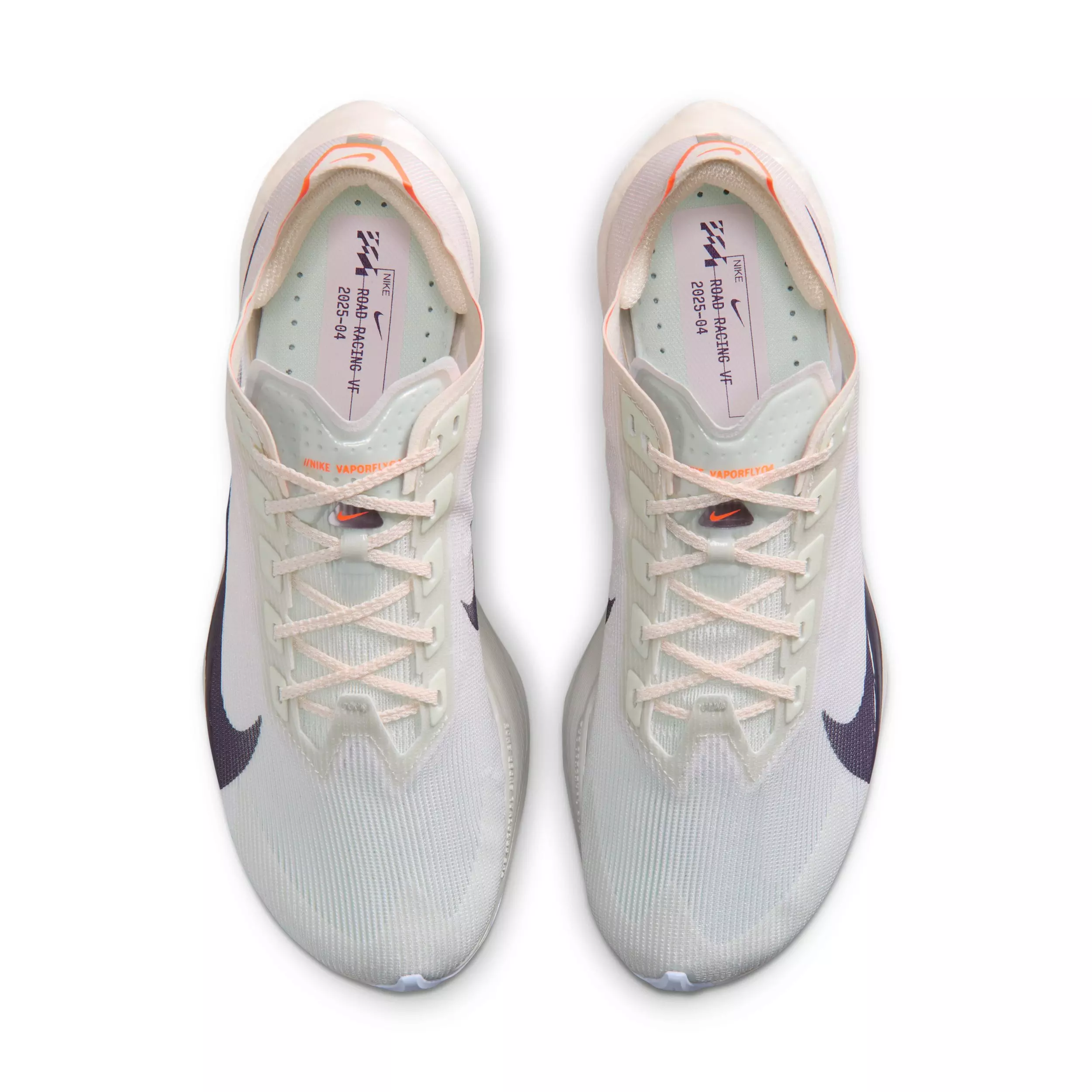 Nike Vaporfly 4 "Barely Green/Chalk/Hyper Crimson/Purple Dynasty" Women's Running Shoe - GREEN/CHALK/CRIMSON/PURPLE