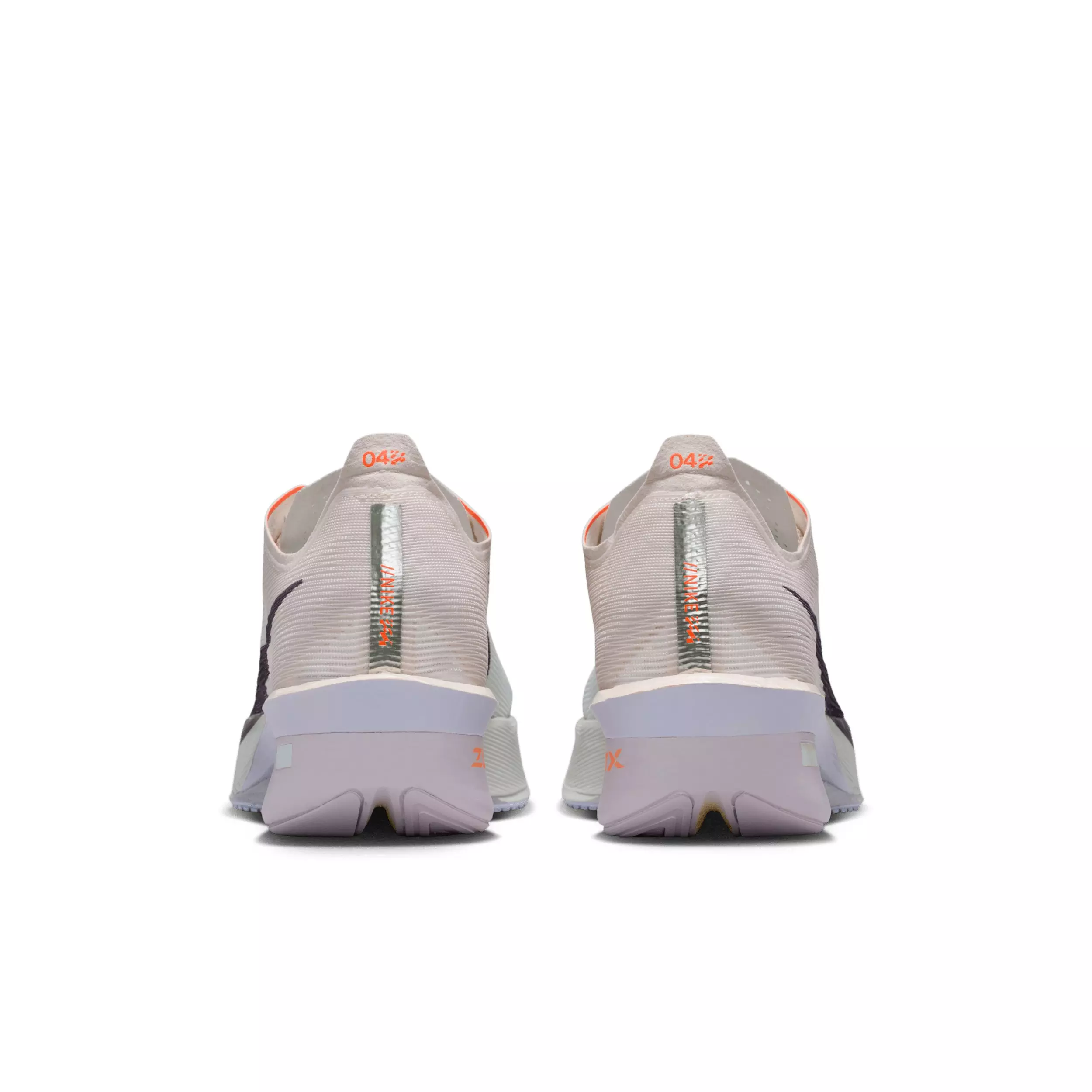Nike Vaporfly 4 "Barely Green/Chalk/Hyper Crimson/Purple Dynasty" Women's Running Shoe - GREEN/CHALK/CRIMSON/PURPLE