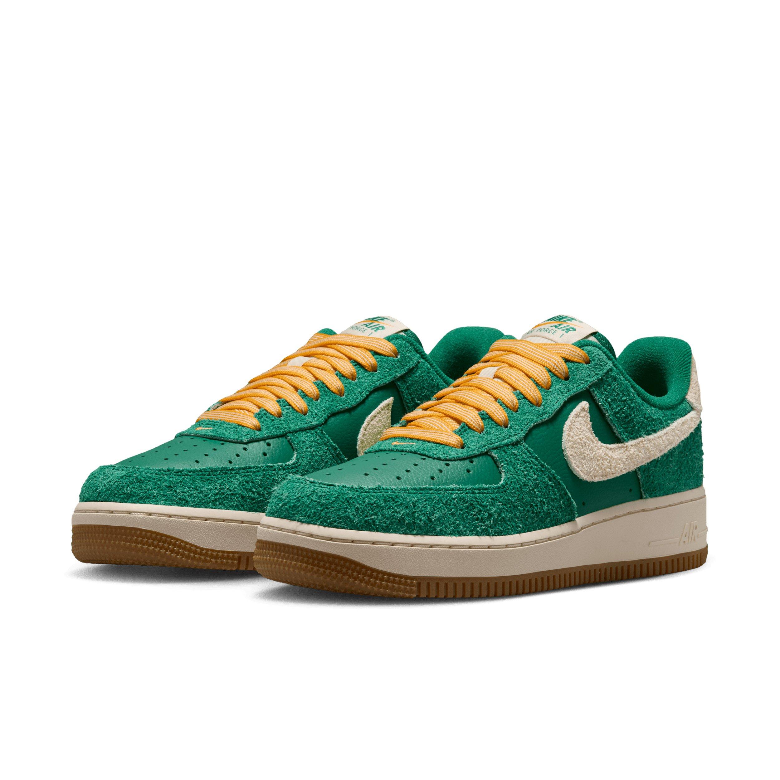 Nike Air Force 1 '07 "Malachite/University Gold/Gum Medium Brown/Coconut Milk" Women's Shoe - MALACHITE/GOLD/MD BROWN/MILK Thumbnail View 3