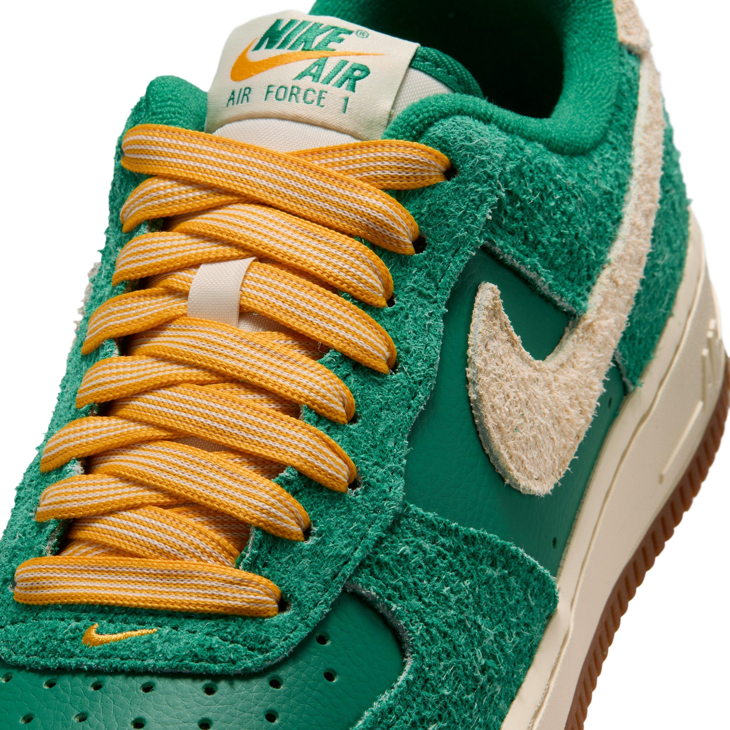 Nike Air Force 1 '07 "Malachite/University Gold/Gum Medium Brown/Coconut Milk" Women's Shoe - MALACHITE/GOLD/MD BROWN/MILK Thumbnail View 7